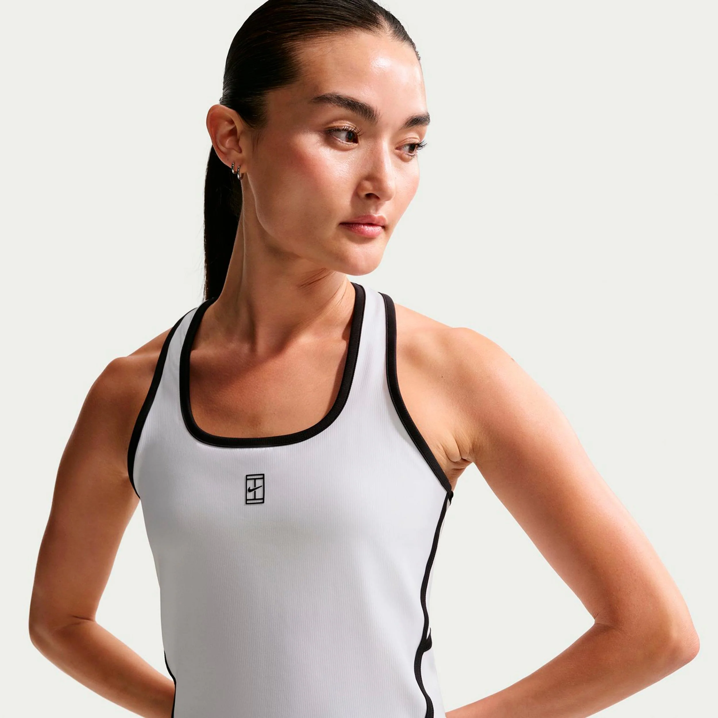 Court Dri-Fit Advantage Tank top Kobiety - biały, czarny - Image 6