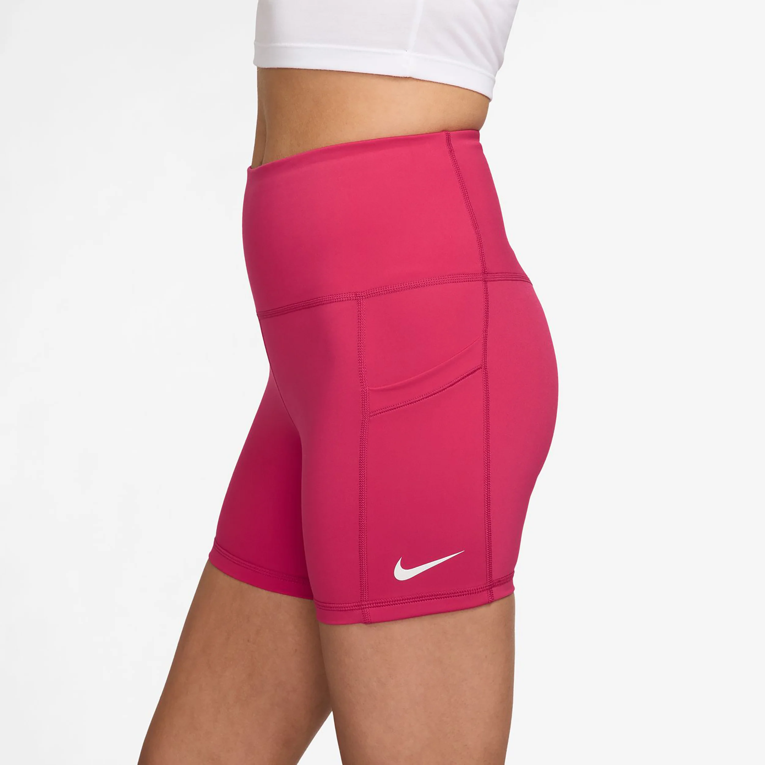 Court Dri-Fit Ball Spodenki na piłki Kobiety - jagoda, biały - Image 3