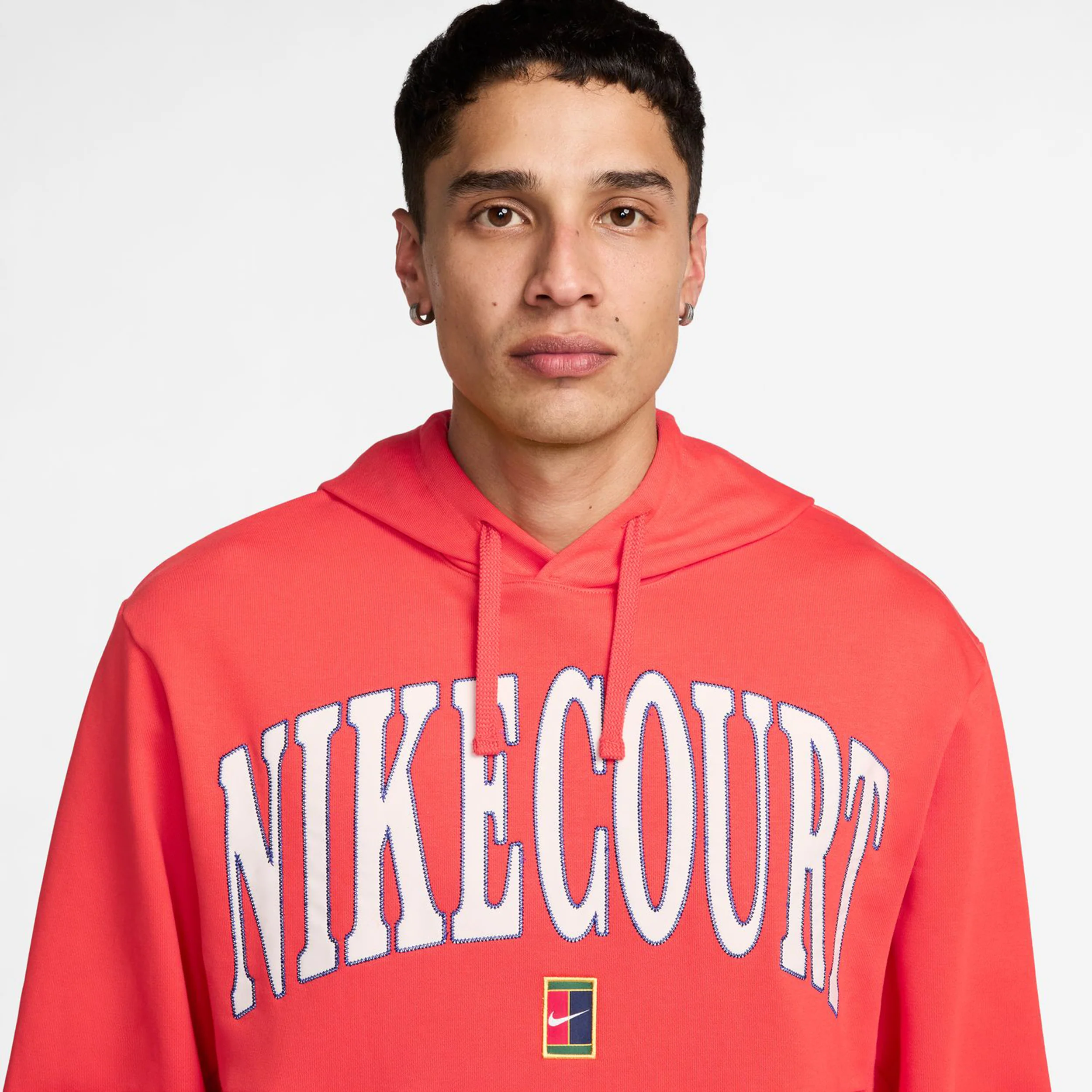 Court Dri-FIT Fleece High Rise Bluza Mężczyźni-Czerwony - Image 7