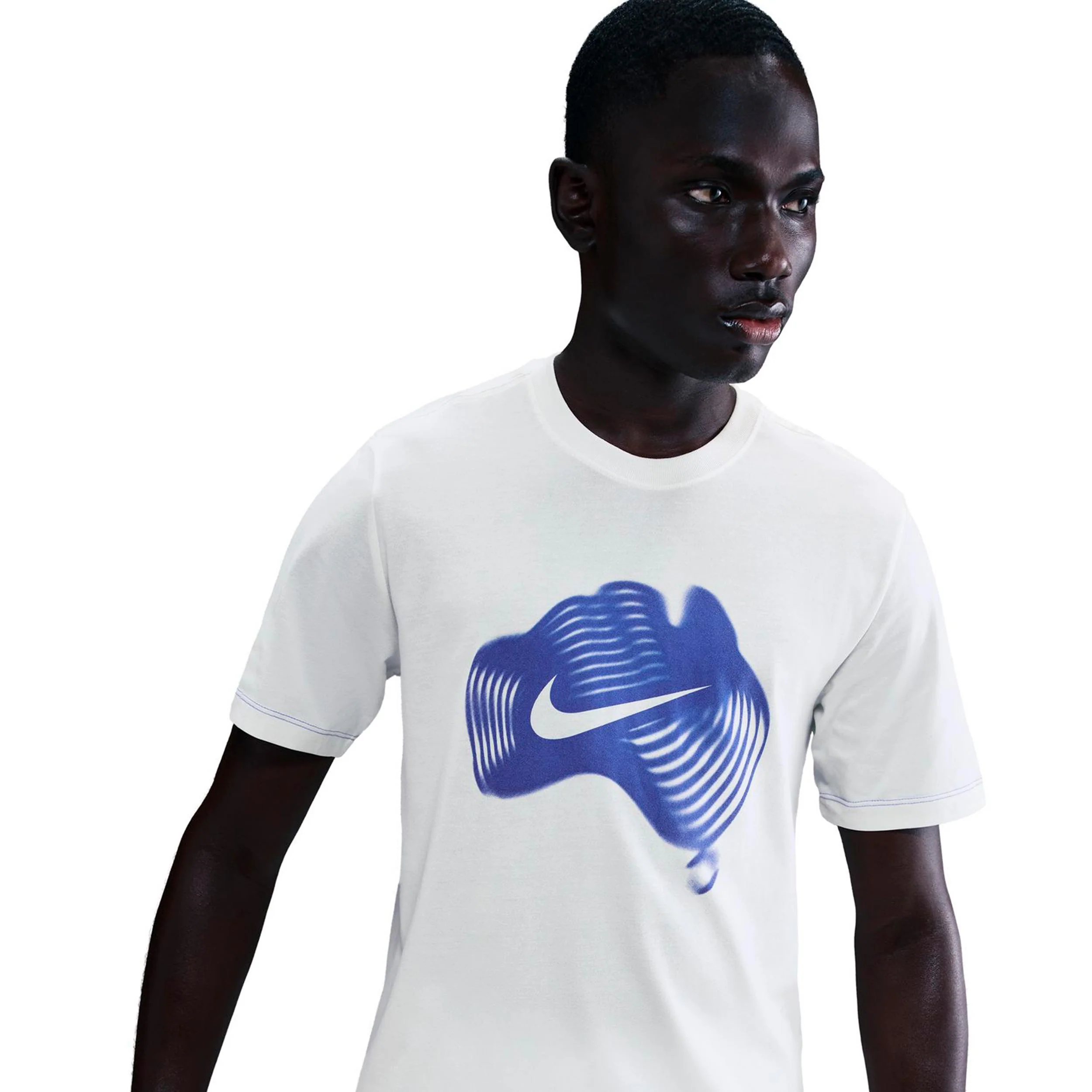 Court Dri-Fit Koszulka Mężczyźni-krem, niebieski - Image 4
