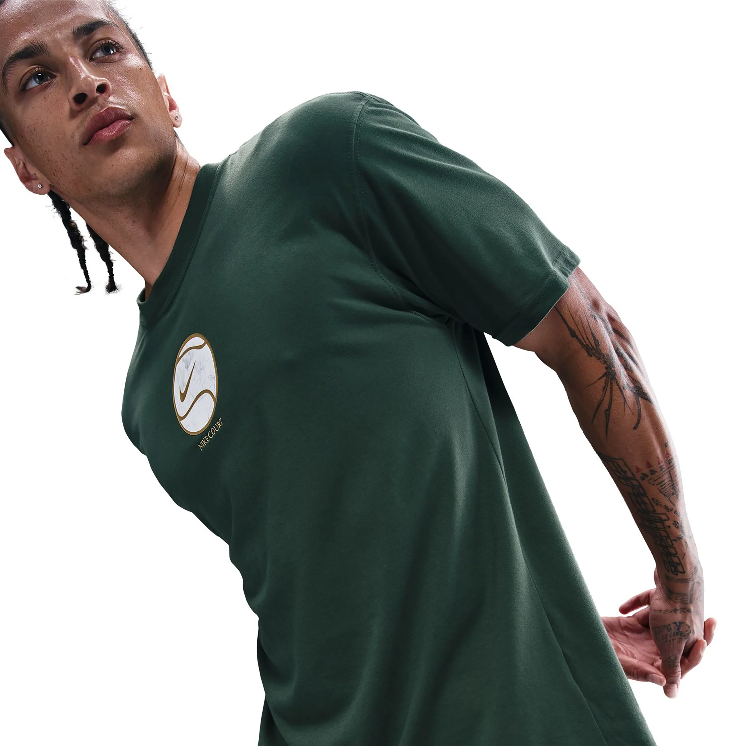 Court Dri-Fit Max 90's Koszulka Mężczyźni-ciemnozielony - Image 5