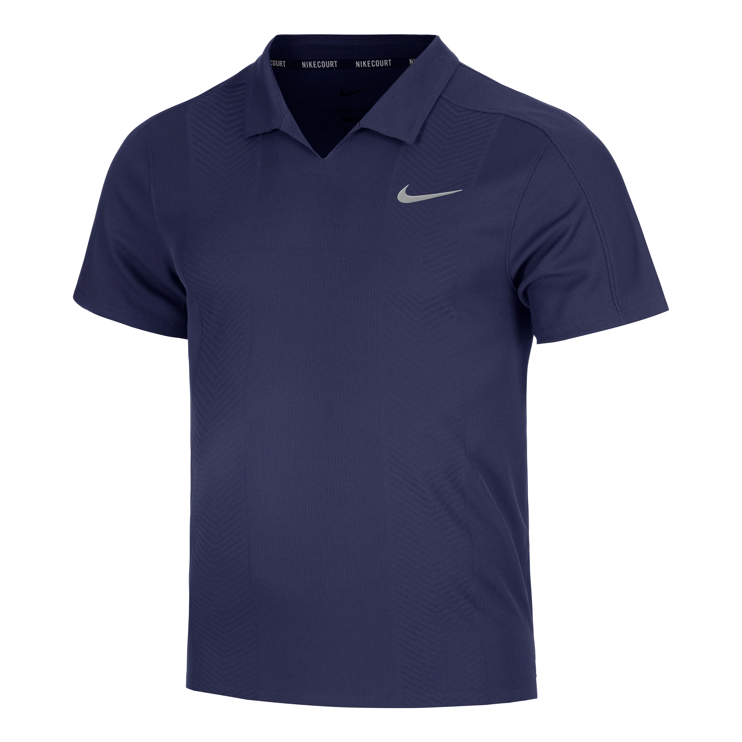 Court Dri-Fit Slam Jannik Sinner Polo Mężczyźni-Ciemnoniebieski