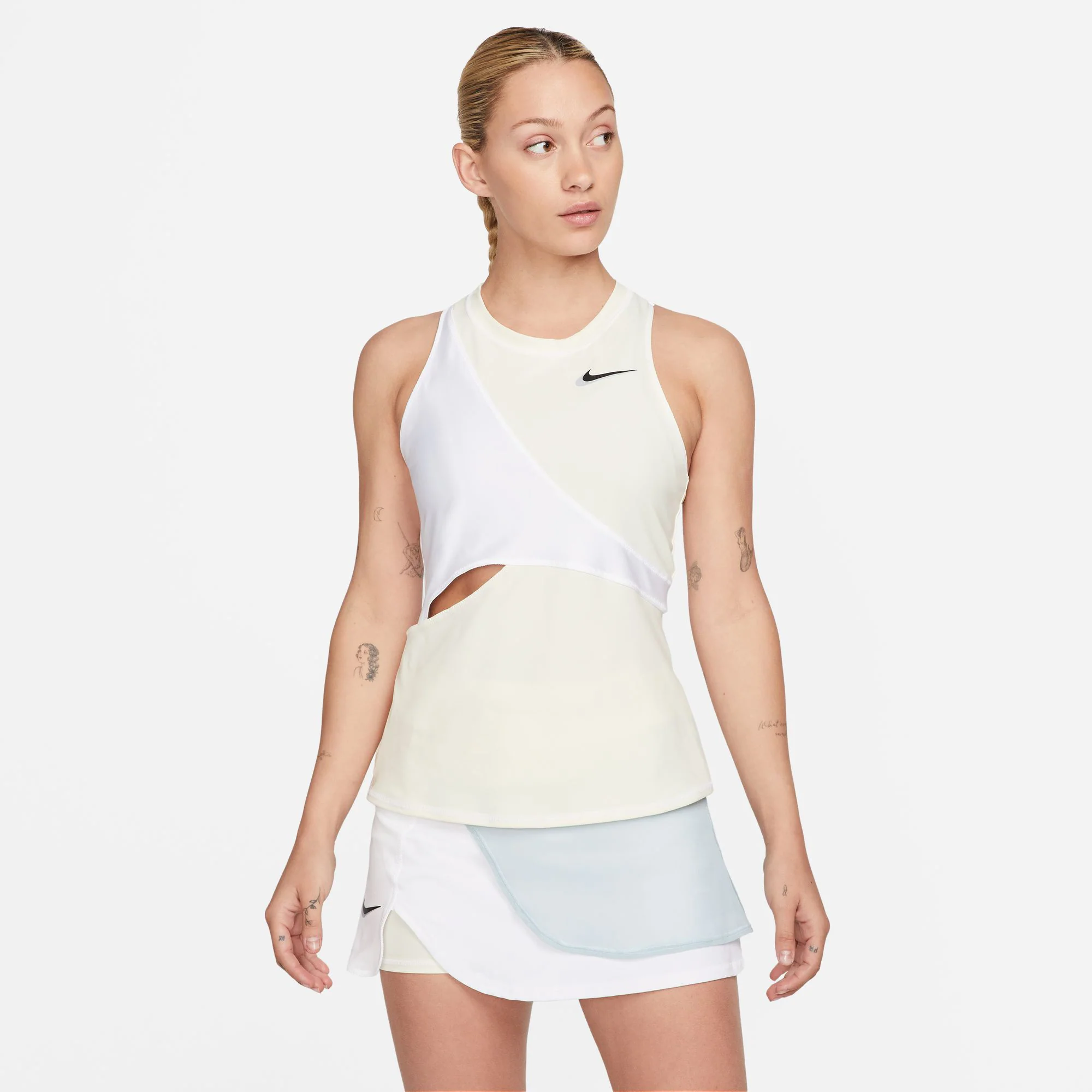 Court Dri-Fit Slam NT PS Tank Top Kobiety-Krem,Biały - Image 4