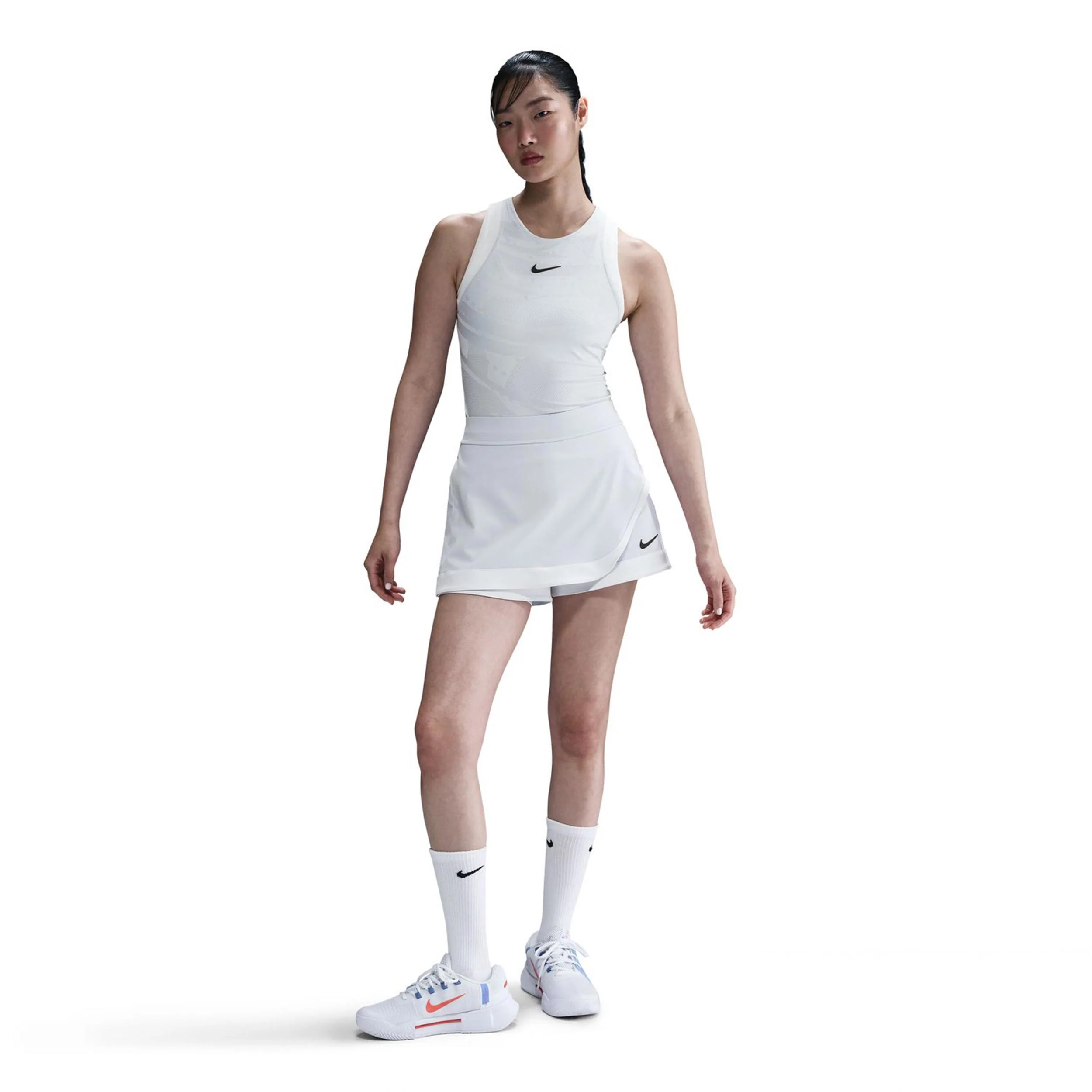 Court Dri-Fit Slam Spódnica Kobiety-Jasnoszary,Jasnoszary - Image 2
