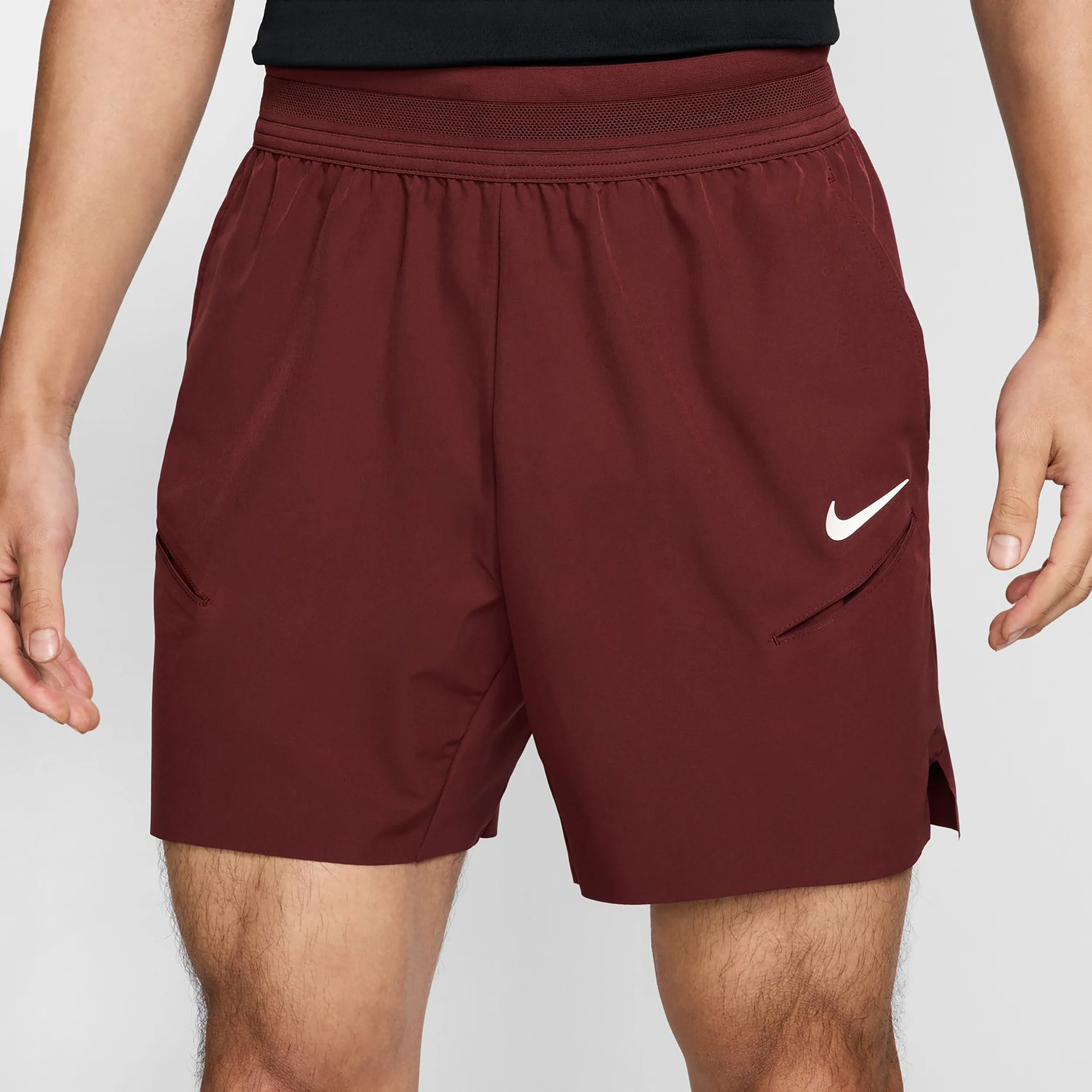 Court Dri-FIT Slam Szorty Mężczyźni-Ciemnoczerwony - Image 6