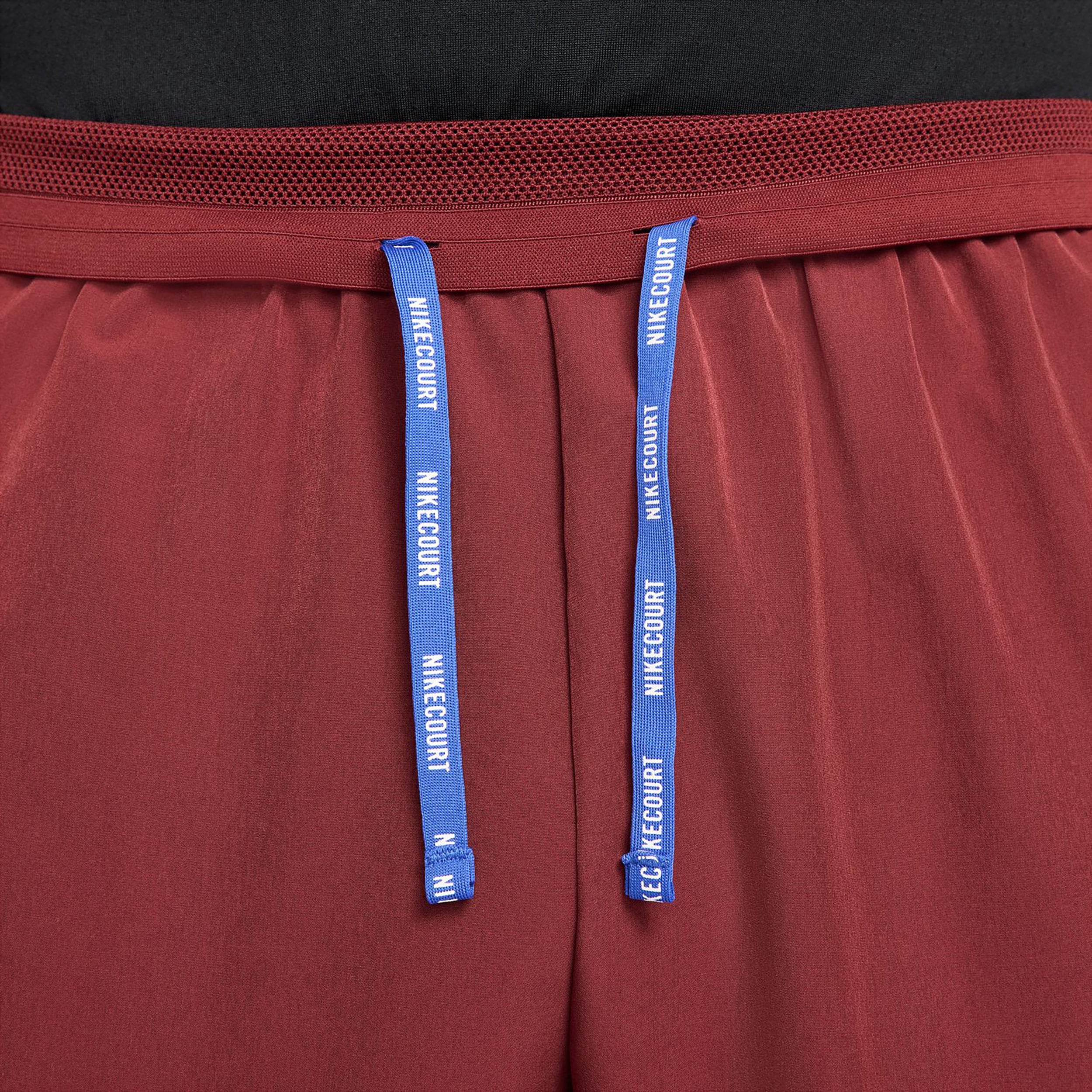 Court Dri-FIT Slam Szorty Mężczyźni-Ciemnoczerwony - Image 7