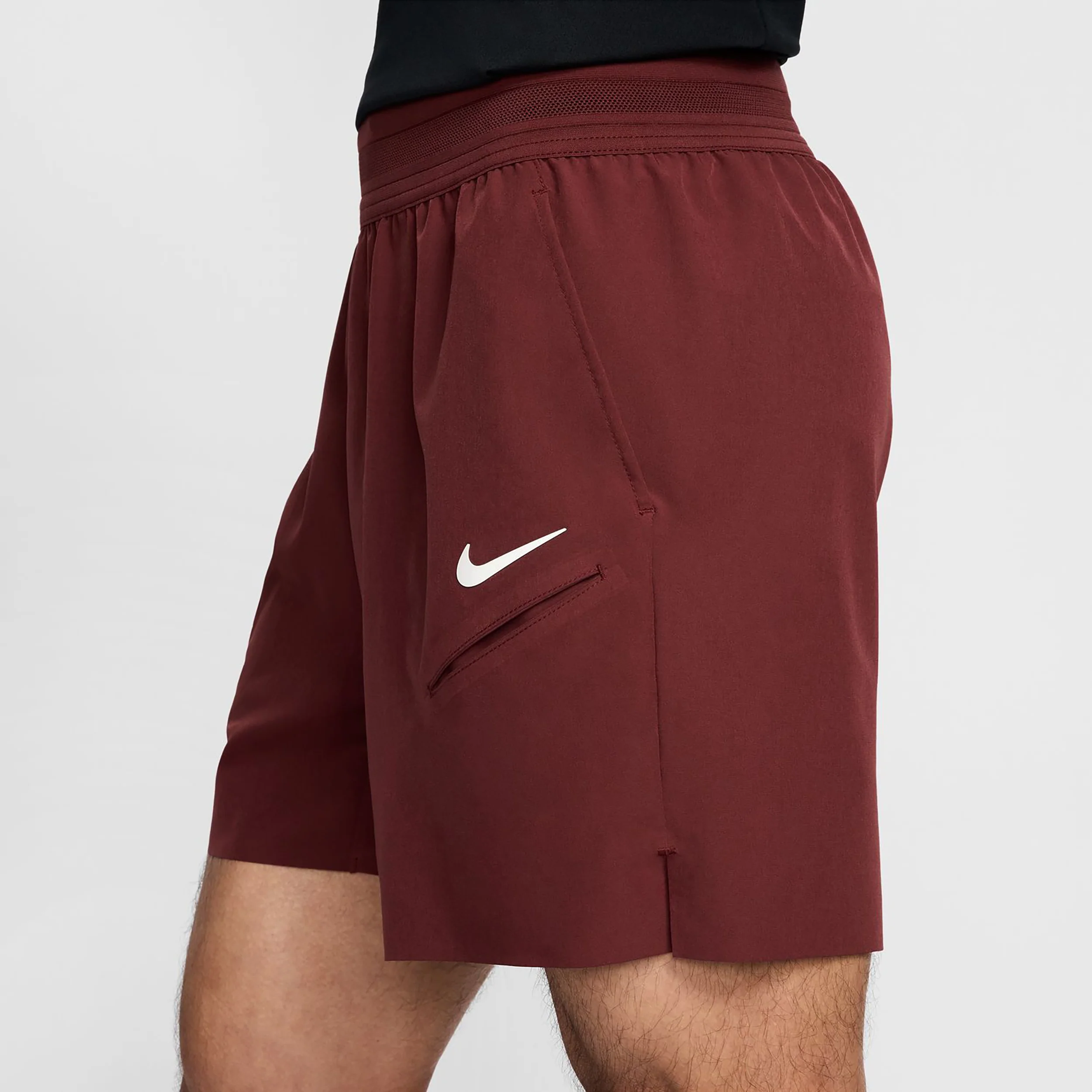 Court Dri-FIT Slam Szorty Mężczyźni-Ciemnoczerwony - Image 8