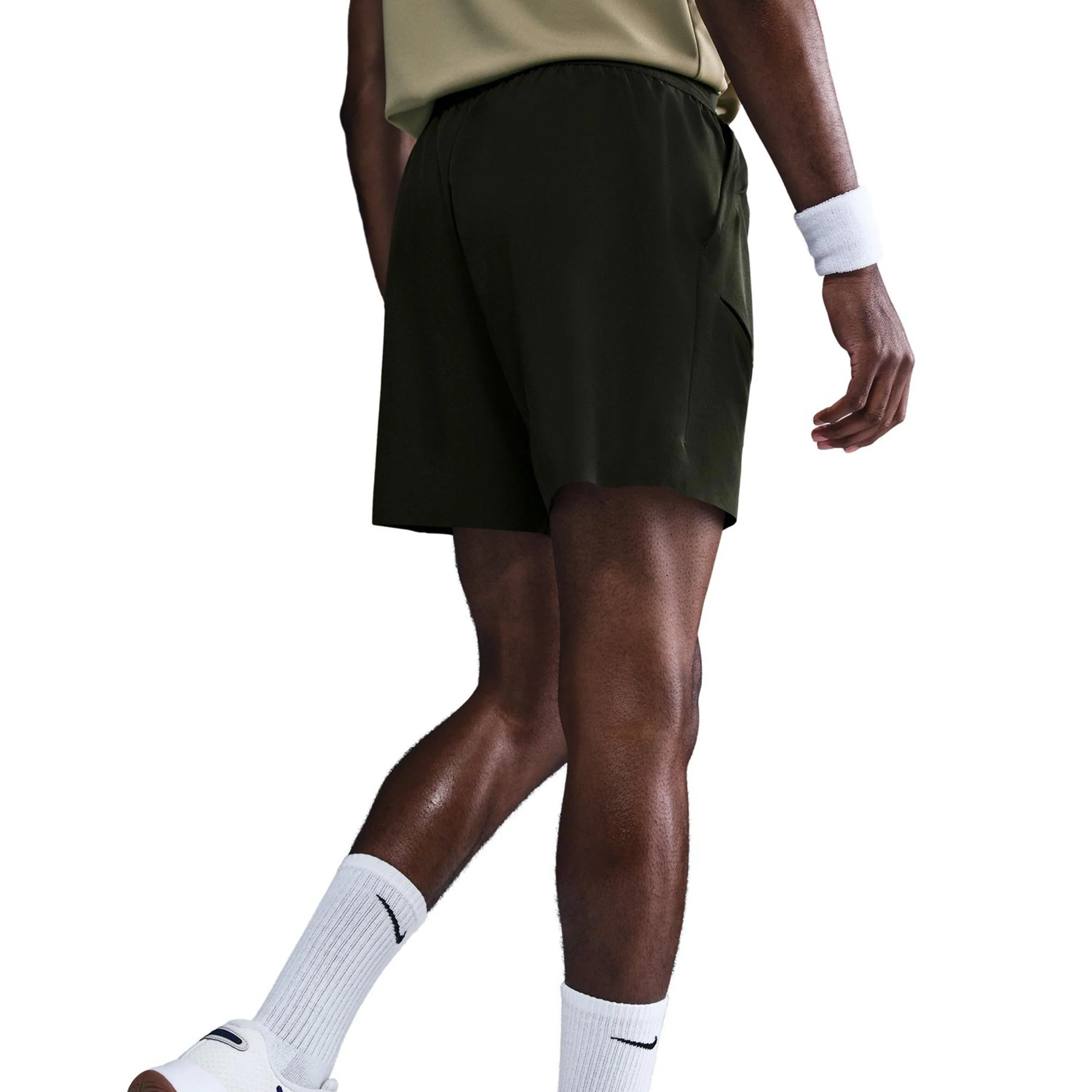 Court Dri-FIT Slam Szorty Mężczyźni-Ciemnozielony - Image 3