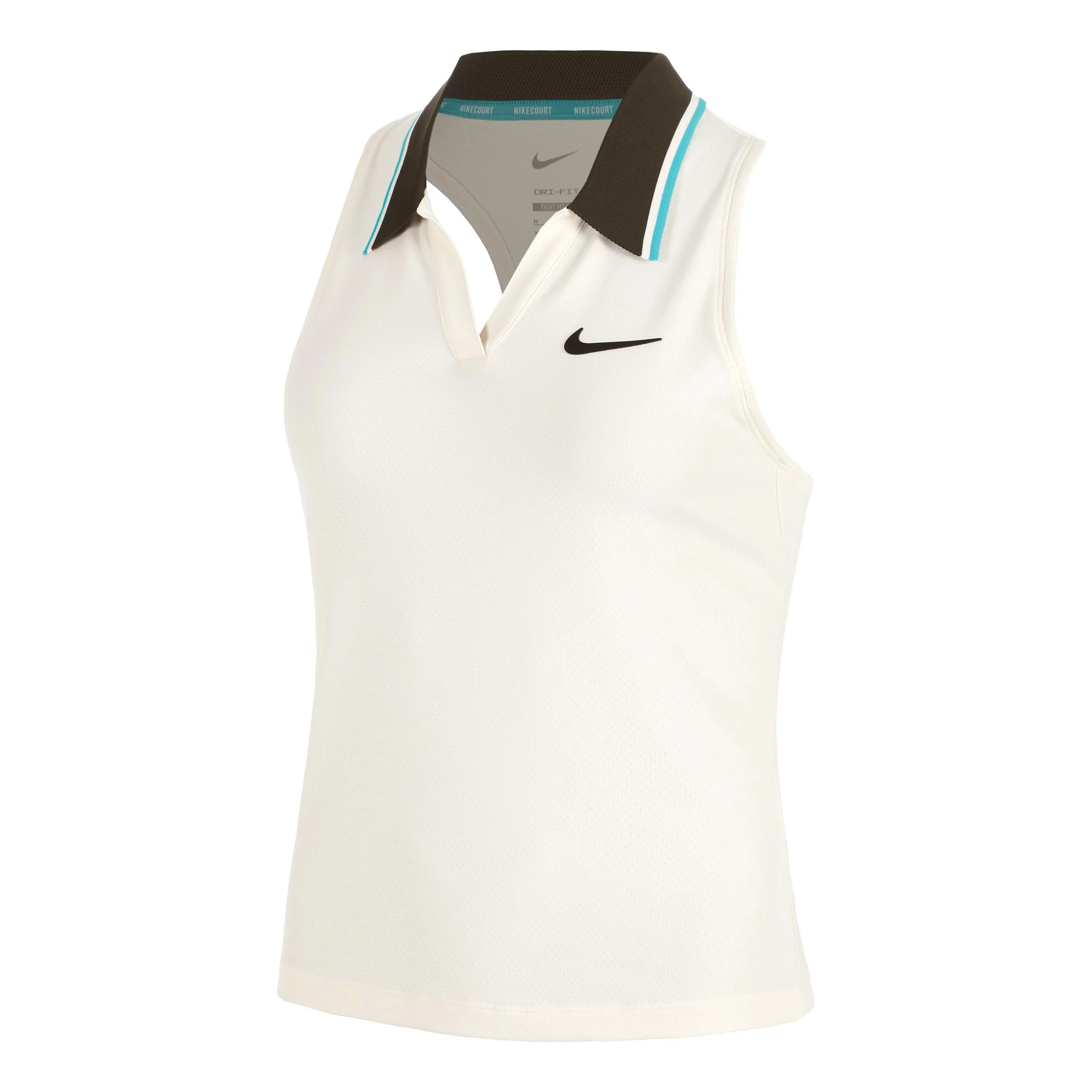 Court Dri-FIT Slam Tank Top Kobiety-Krem,Brąz