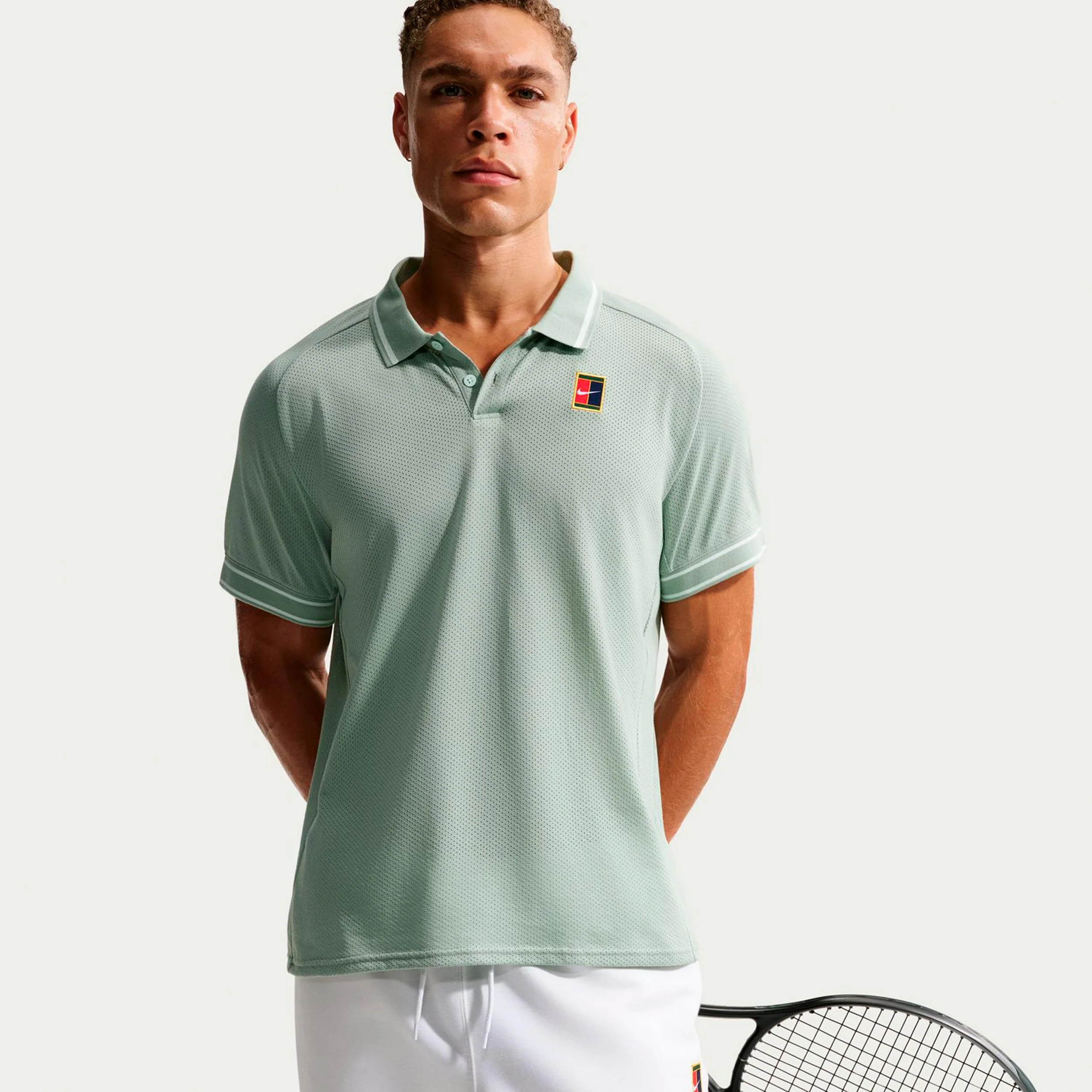Court Heritage Polo Mężczyźni - złamana biel