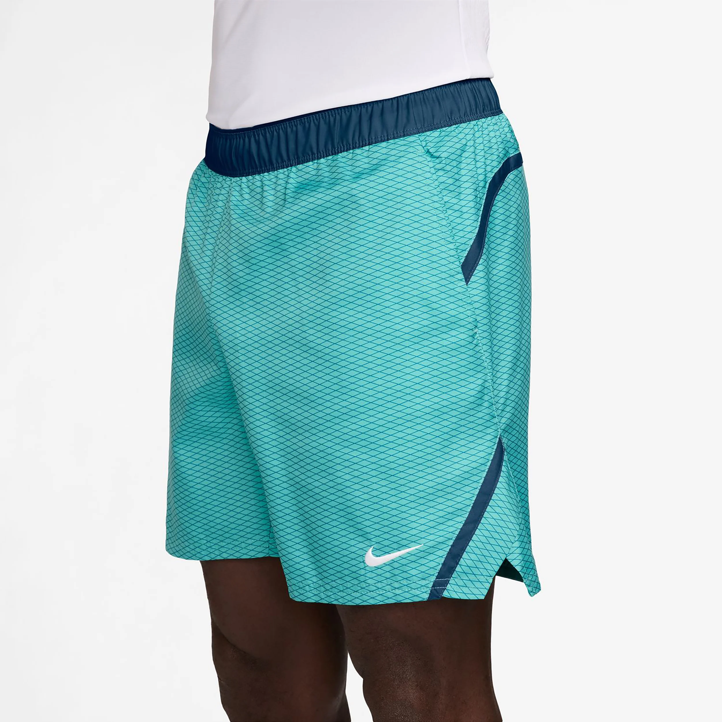 Court Victory Dri-Fit 7in Aop Szorty Mężczyźni - turkus, petrol - Image 3