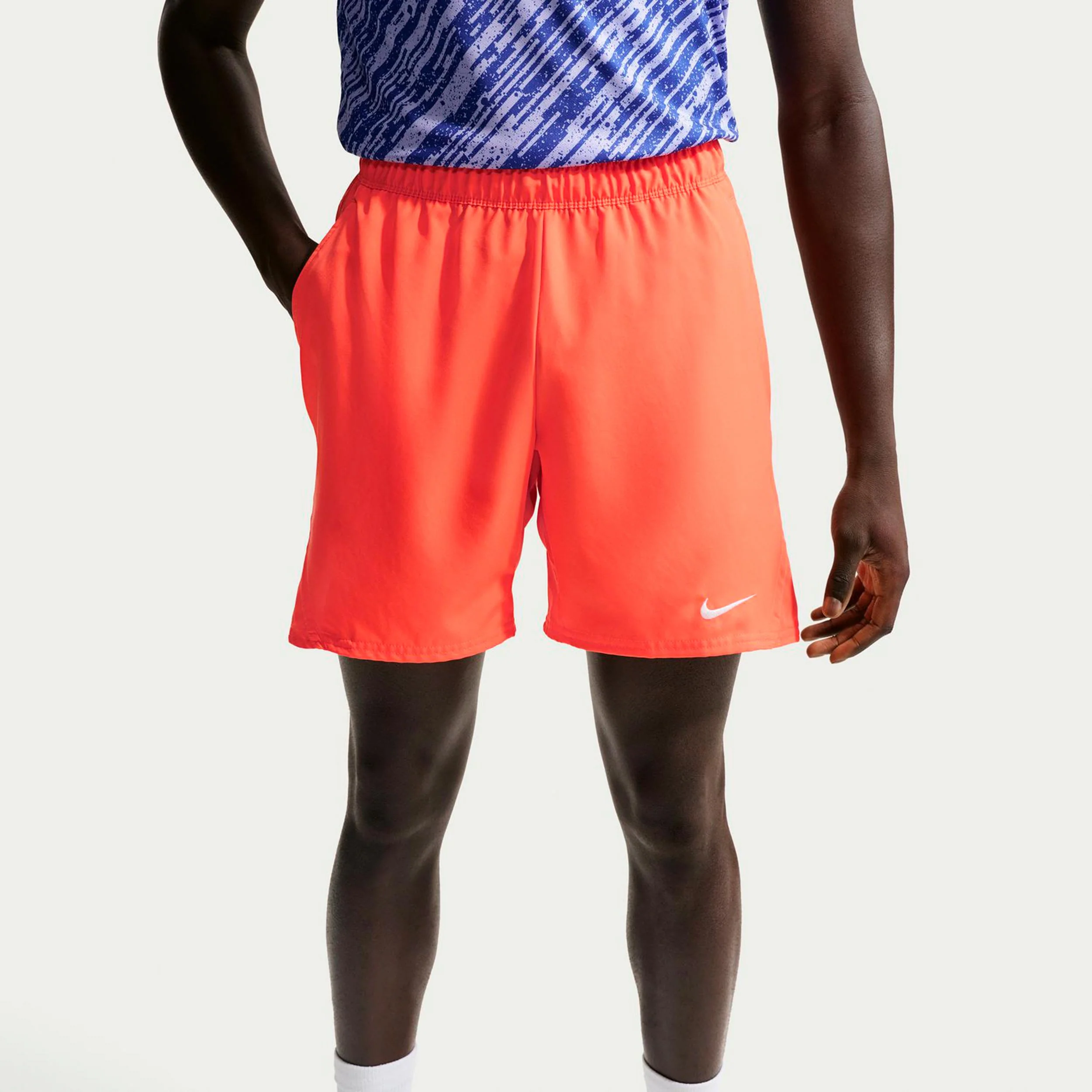 Court Victory Dri-Fit 7in Szorty Mężczyźni - pomarańczowy, pomarańczowy