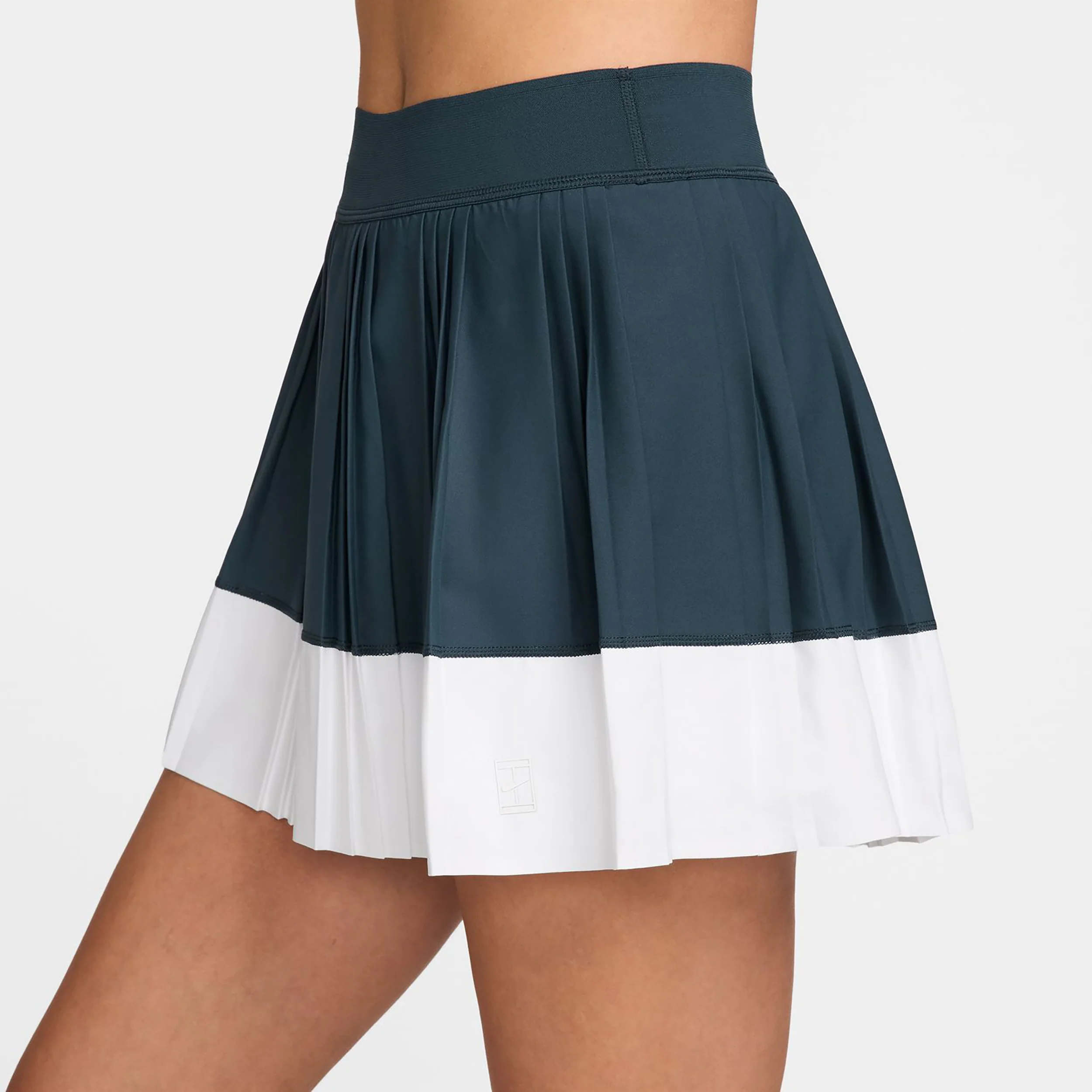 CourtDri-Fit Advantage Ace Skrt High Rise Spódnica Kobiety-Ciemnoniebieski,Biały - Image 3