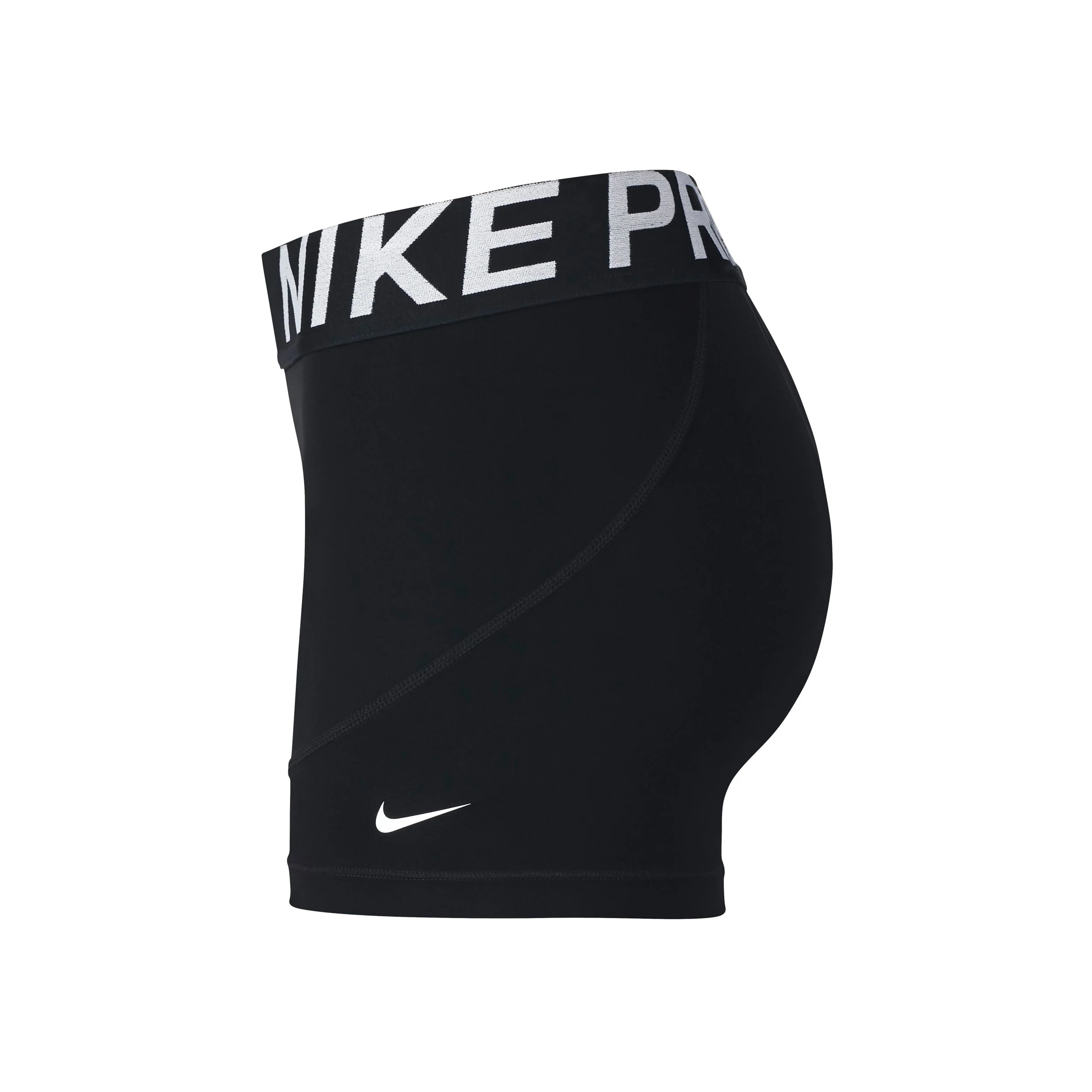Dri-Fit Big Kids 3in Szorty Dziewczynki-czarny,biały - Image 2