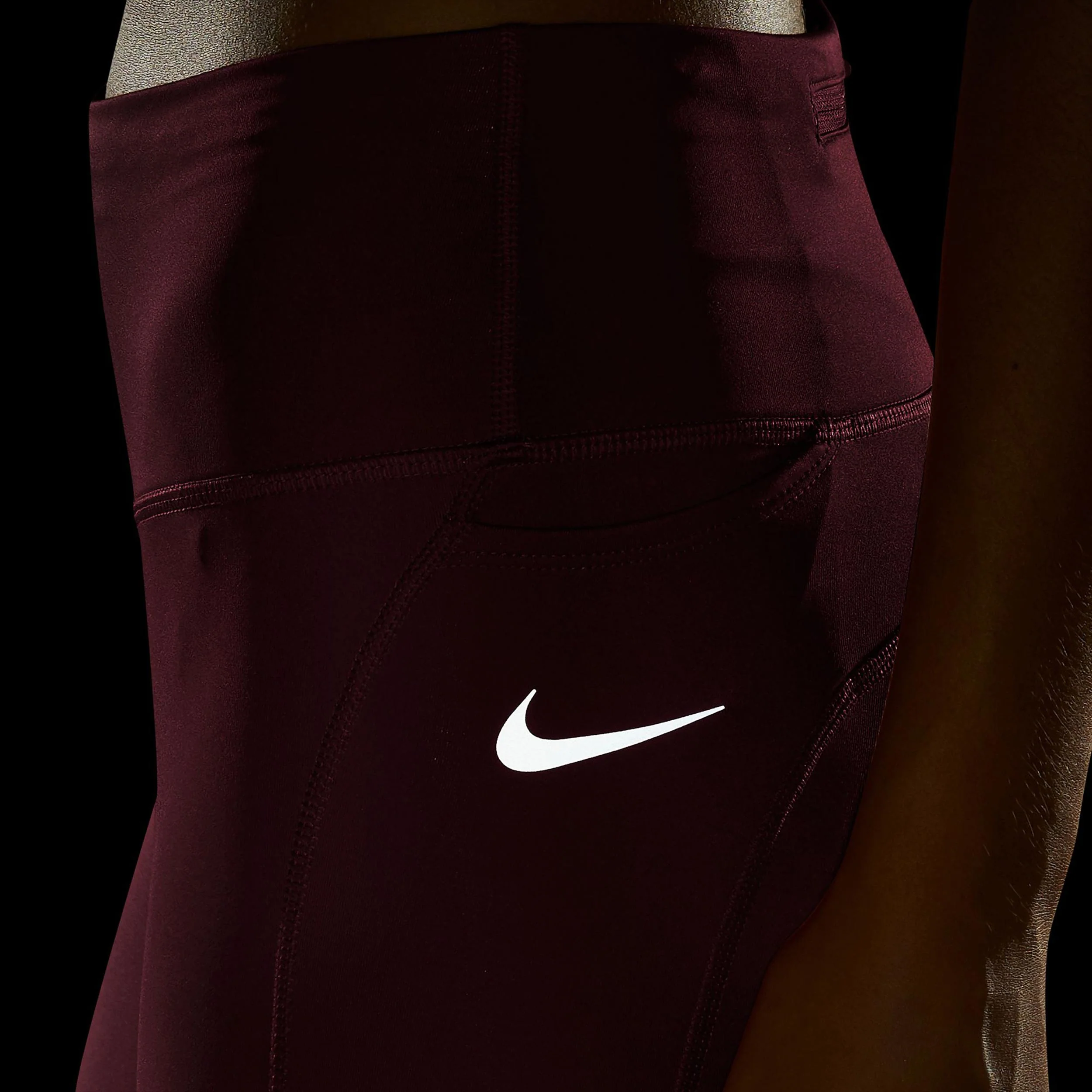 Dri-Fit Epic Fast Cropped Running Getry do biegania Kobiety - jagoda, - Image 9