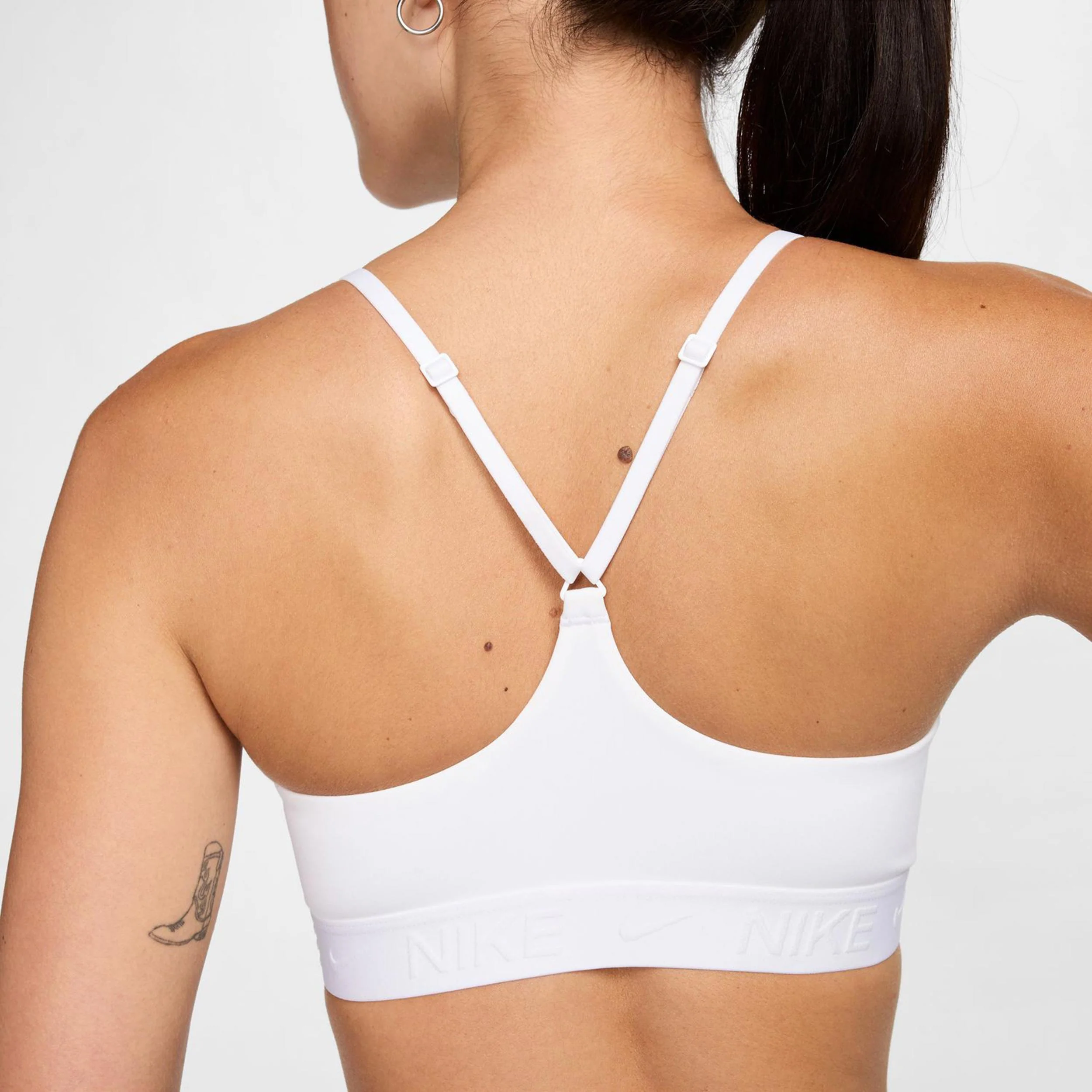 Dri-Fit INDY LGT Support Stanik sportowy Kobiety-biały - Image 8