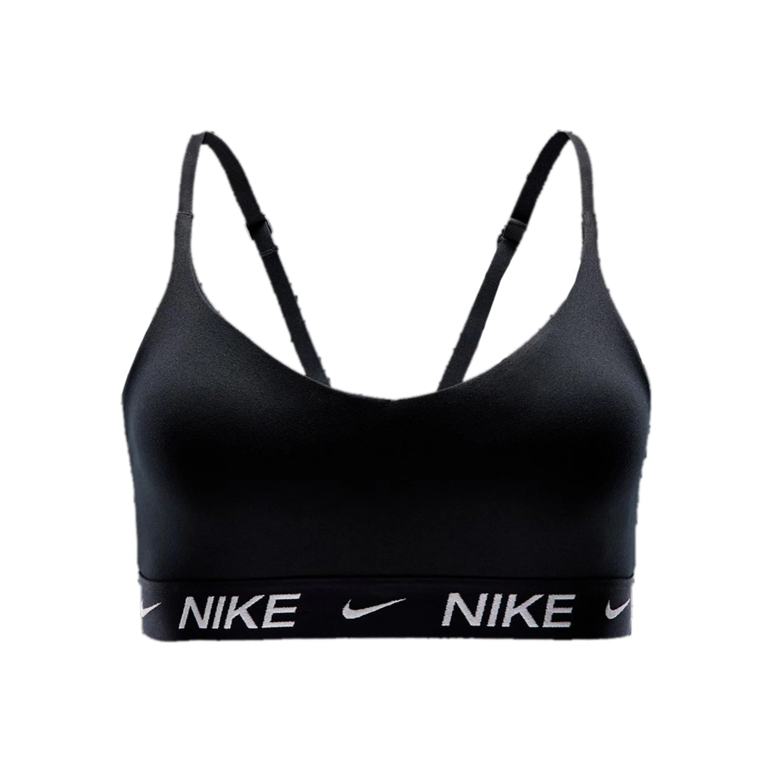 Dri-Fit INDY LGT Support Stanik sportowy Kobiety-czarny, czarny