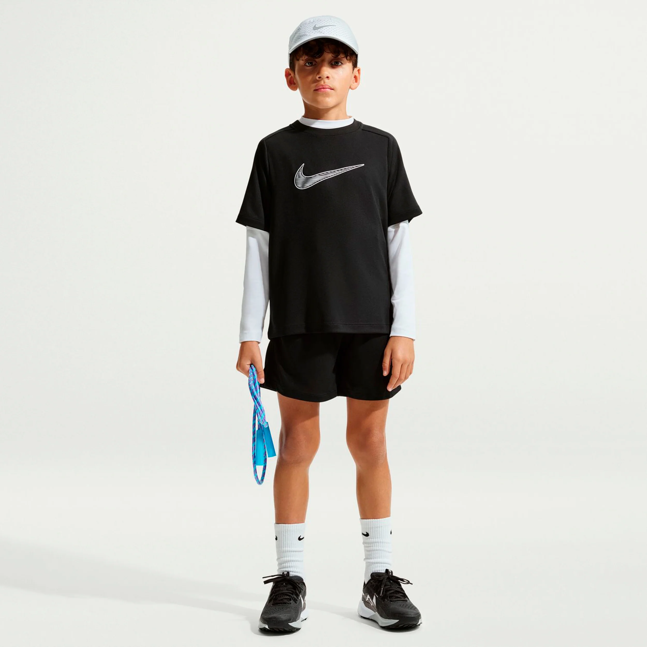 Dri-Fit Multi  Koszulka Chłopcy-czarny - Image 2