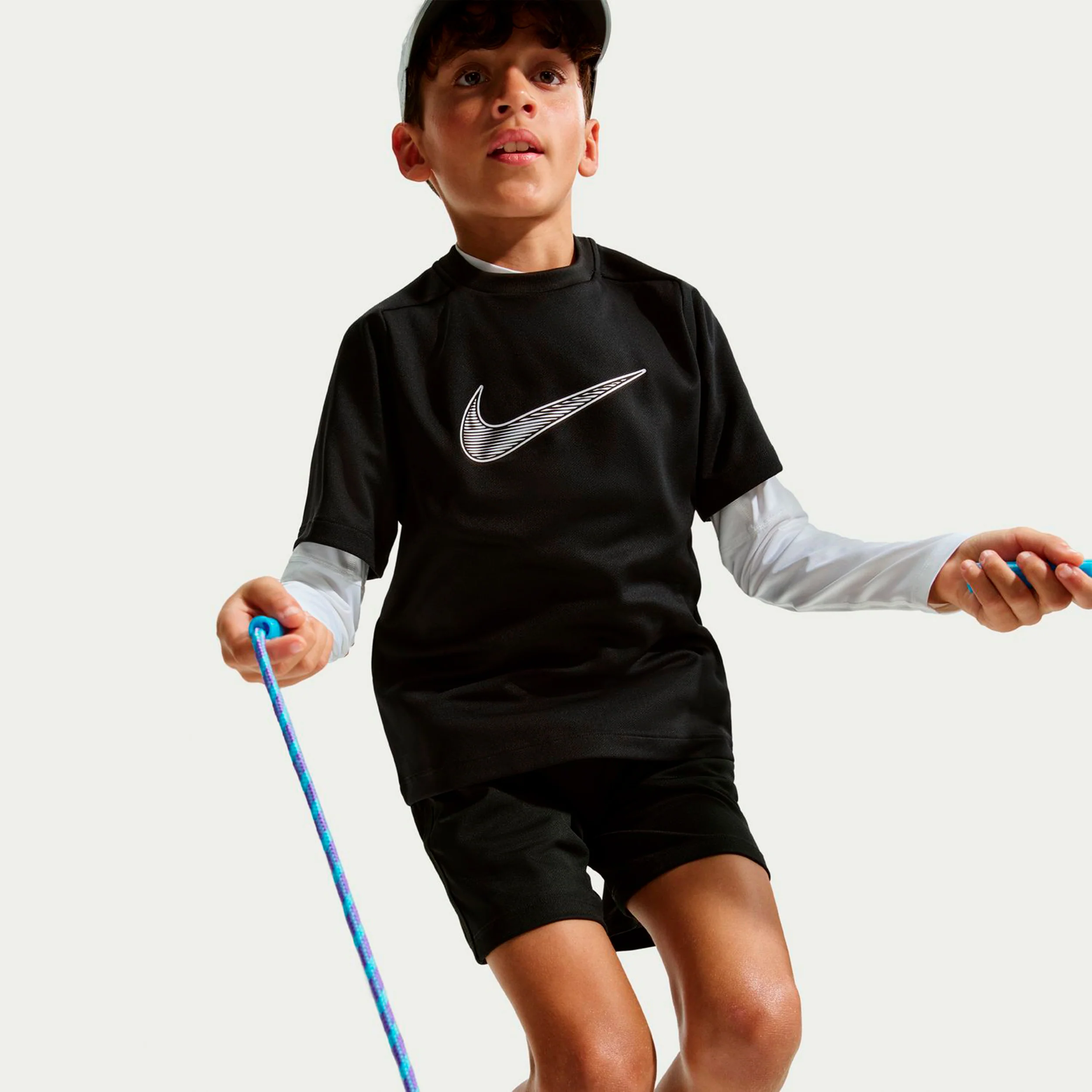 Dri-Fit Multi  Koszulka Chłopcy-czarny - Image 4