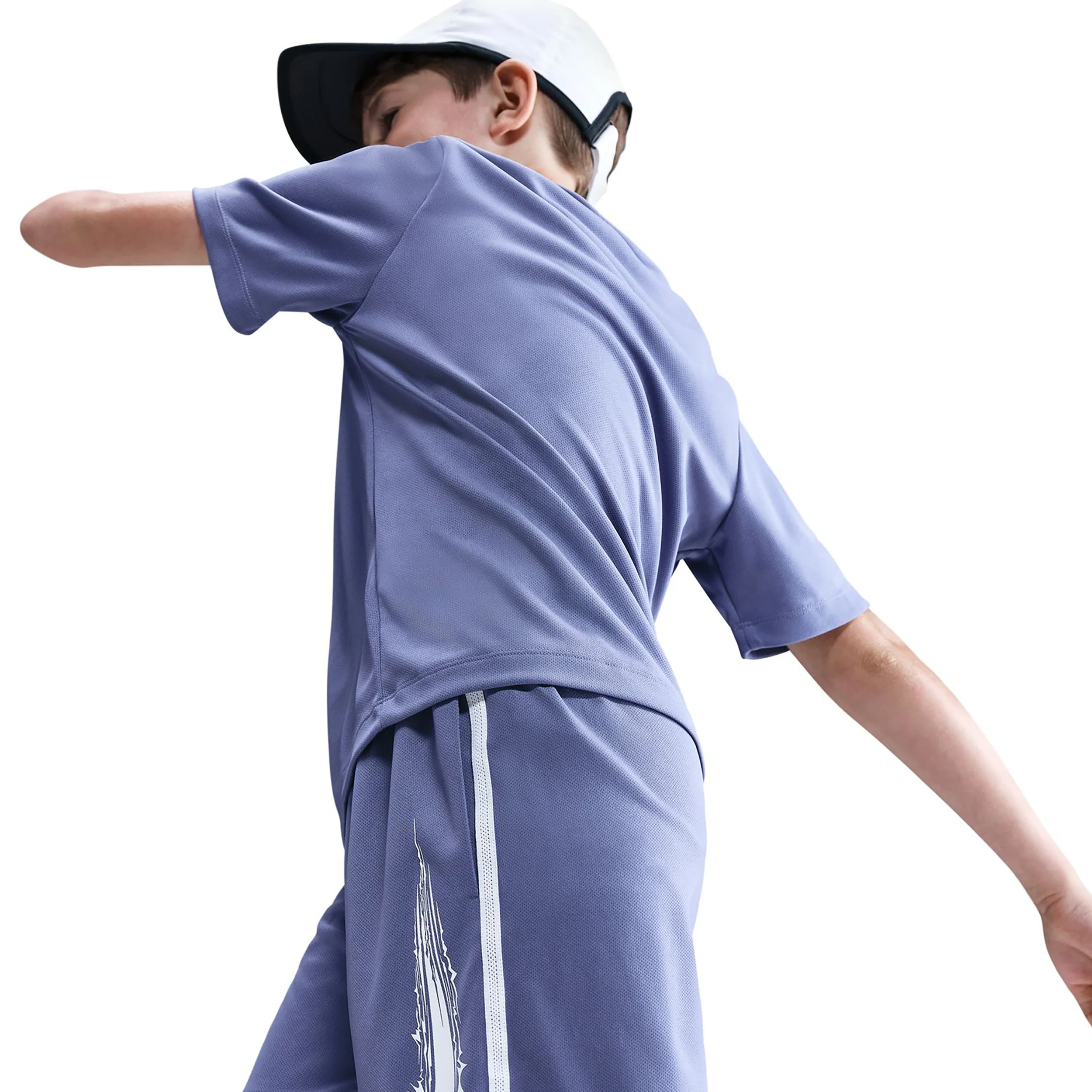 Dri-Fit Multi Szorty Dzieci-Niebiesko-szary - Image 4