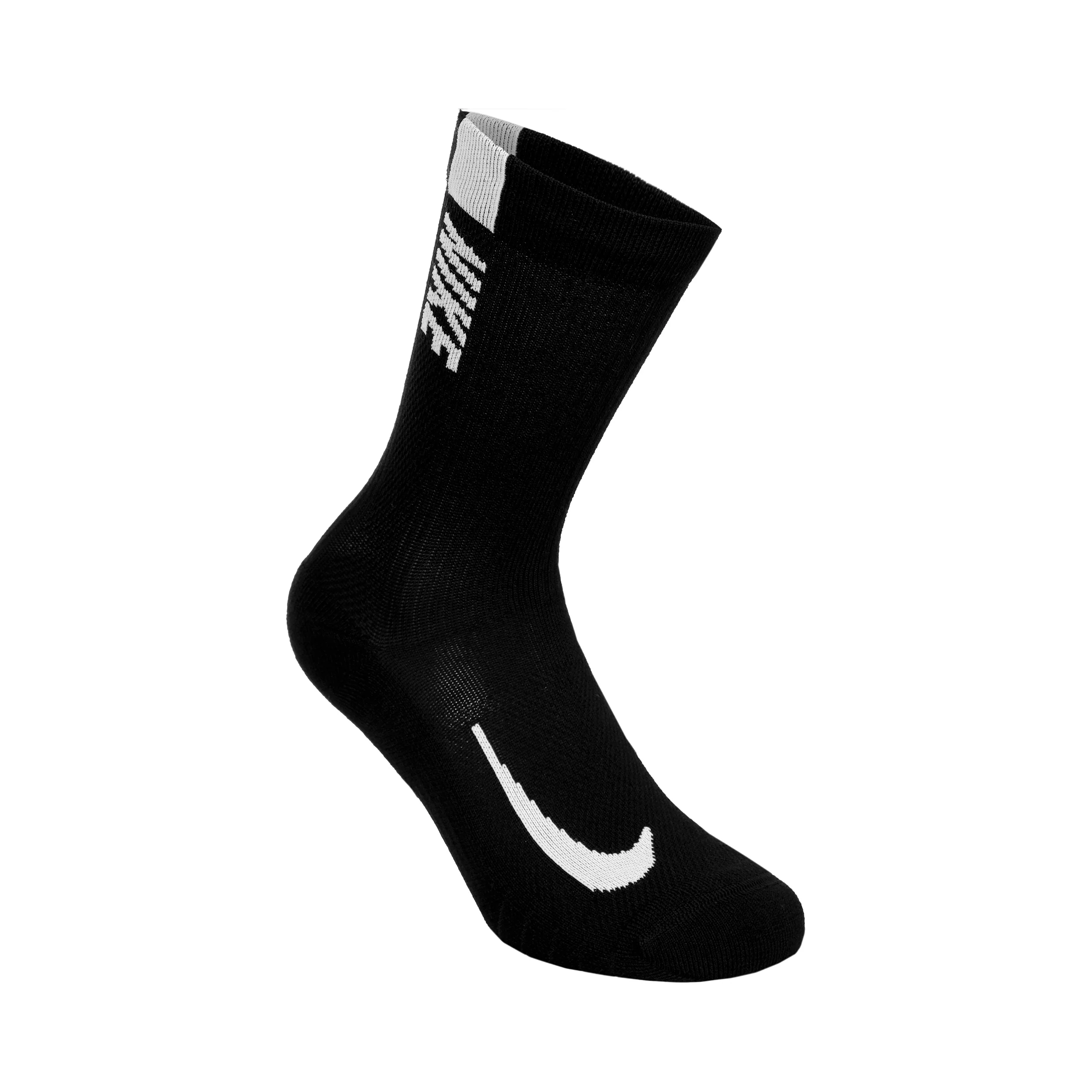 Dri-Fit Multiplier Crew Skarpety sportowe Opakowanie 2 szt. Unisex - czarny, biały - Image 3