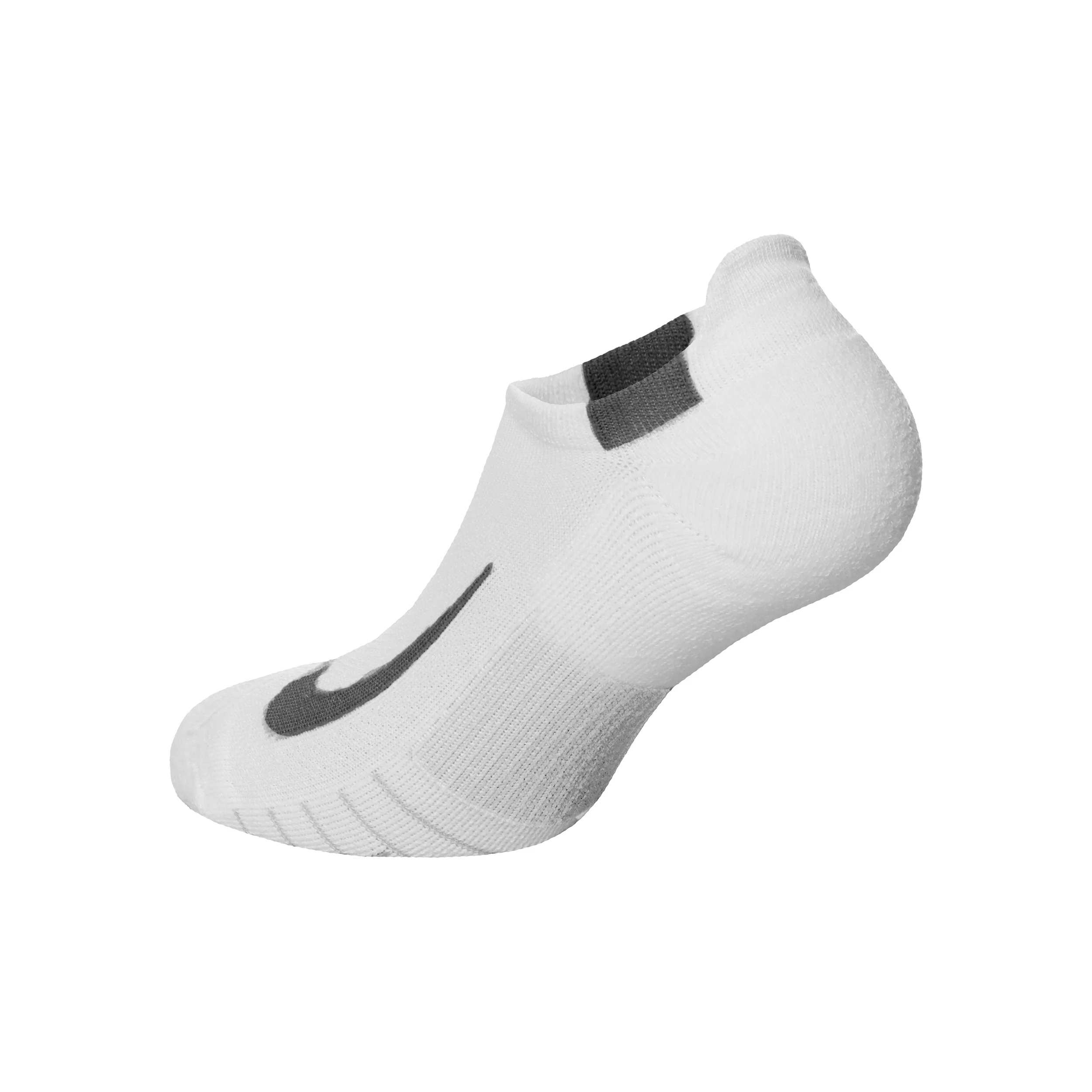 Dri-Fit Multiplier No-Show Socks Skarpety do biegania Opakowanie 2 szt. Unisex - biały, czarny - Image 2