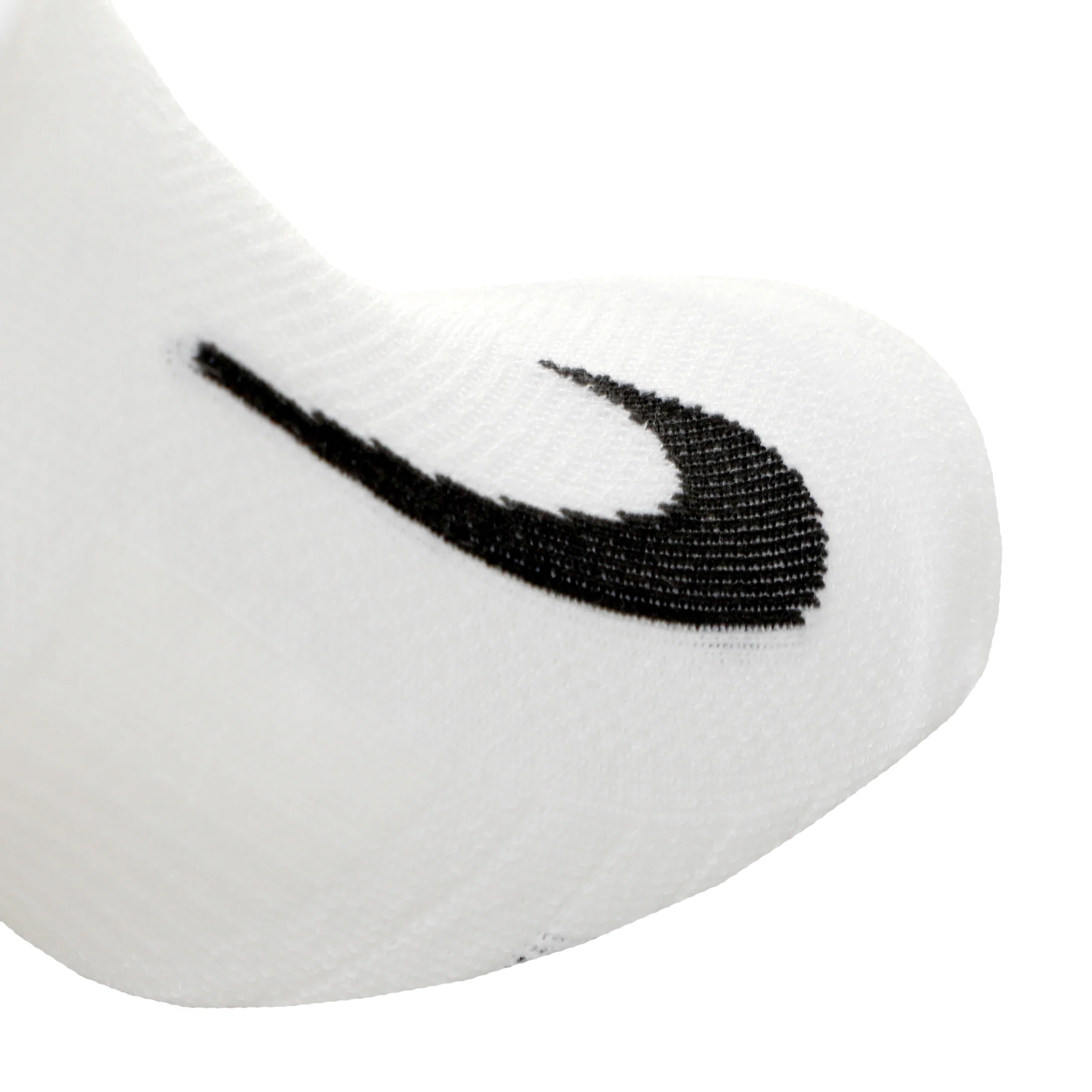 Dri-Fit Multiplier No-Show Socks Skarpety do biegania Opakowanie 2 szt. Unisex - biały, czarny - Image 3