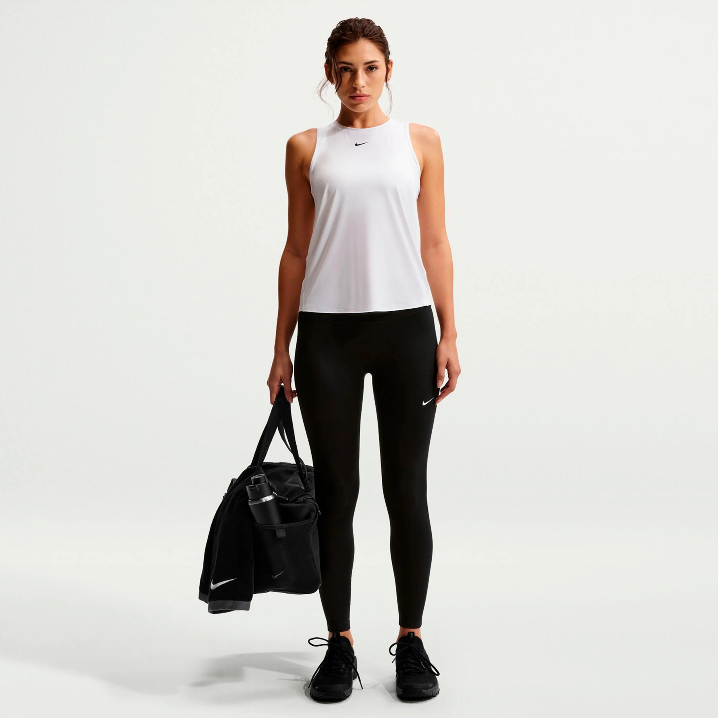 Dri-Fit One High Rise 7/8 Getry Kobiety-czarny - Image 2