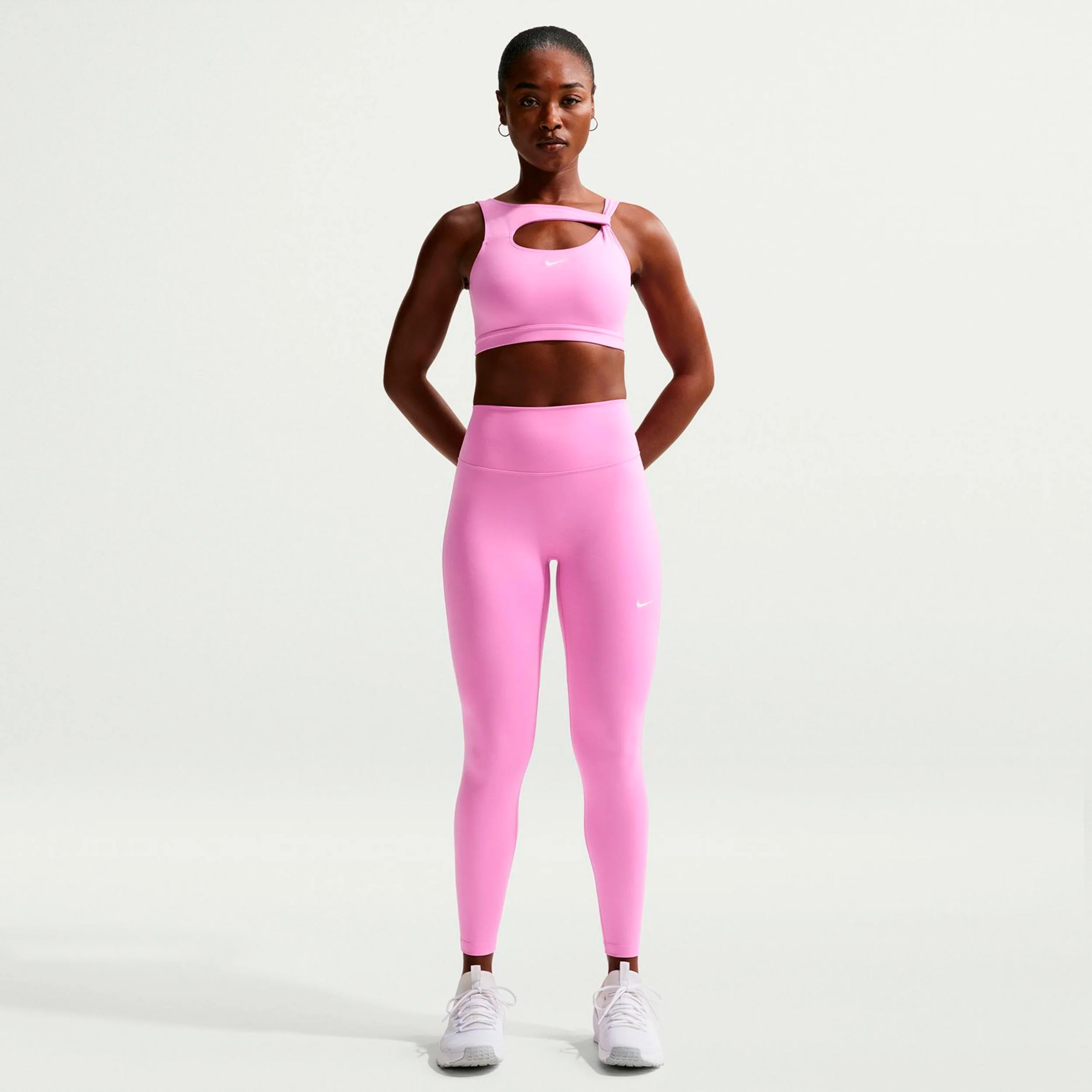 Dri-Fit One High Rise 7/8 Getry Kobiety-liliowy - Image 2