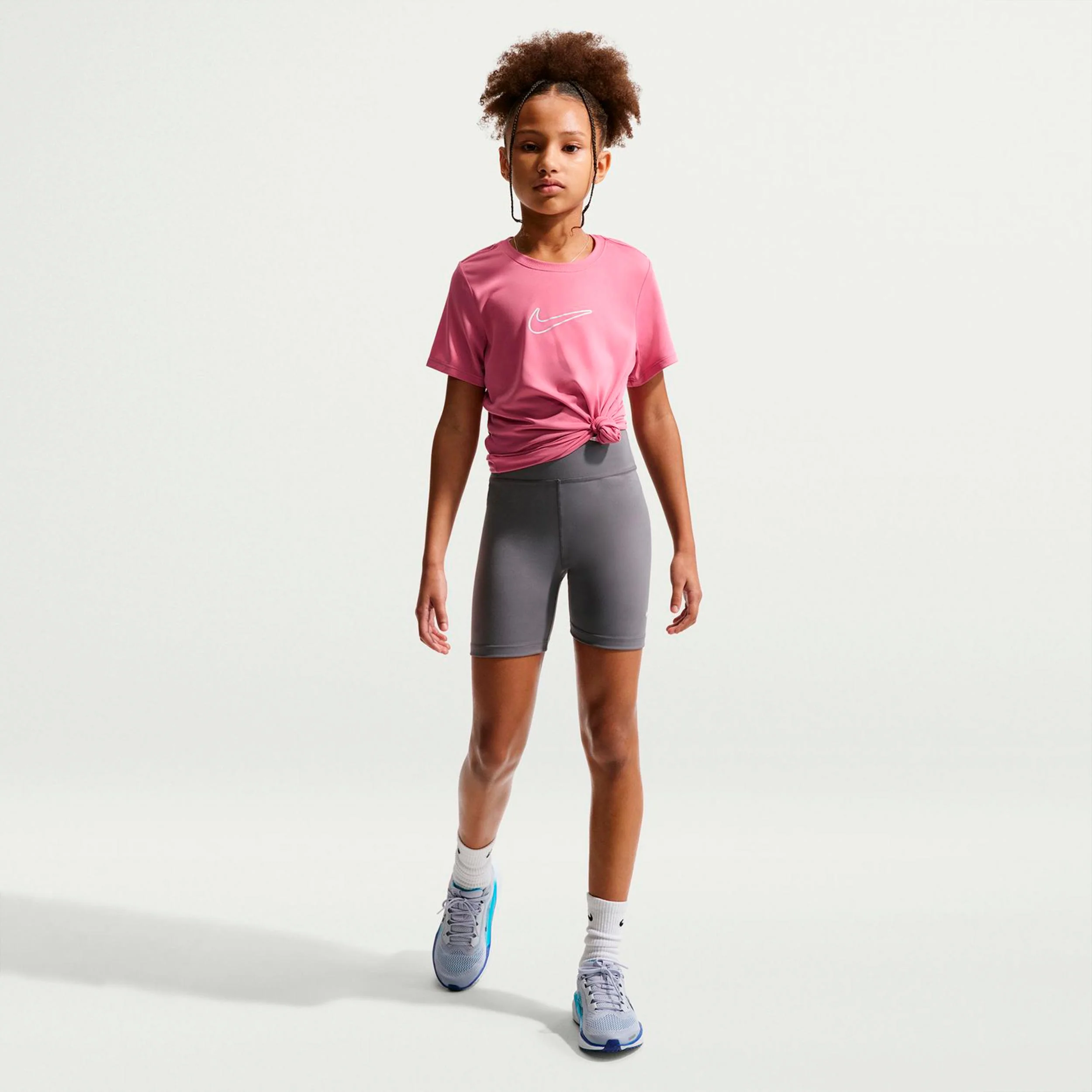 Dri-FIT One Koszulka Dzieci - róż, jagoda - Image 2