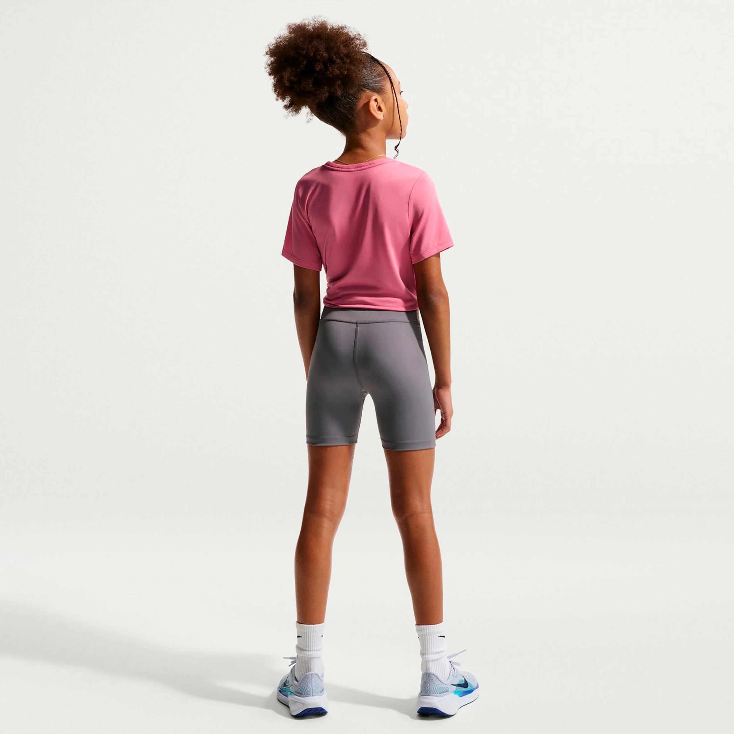 Dri-FIT One Koszulka Dzieci - róż, jagoda - Image 3