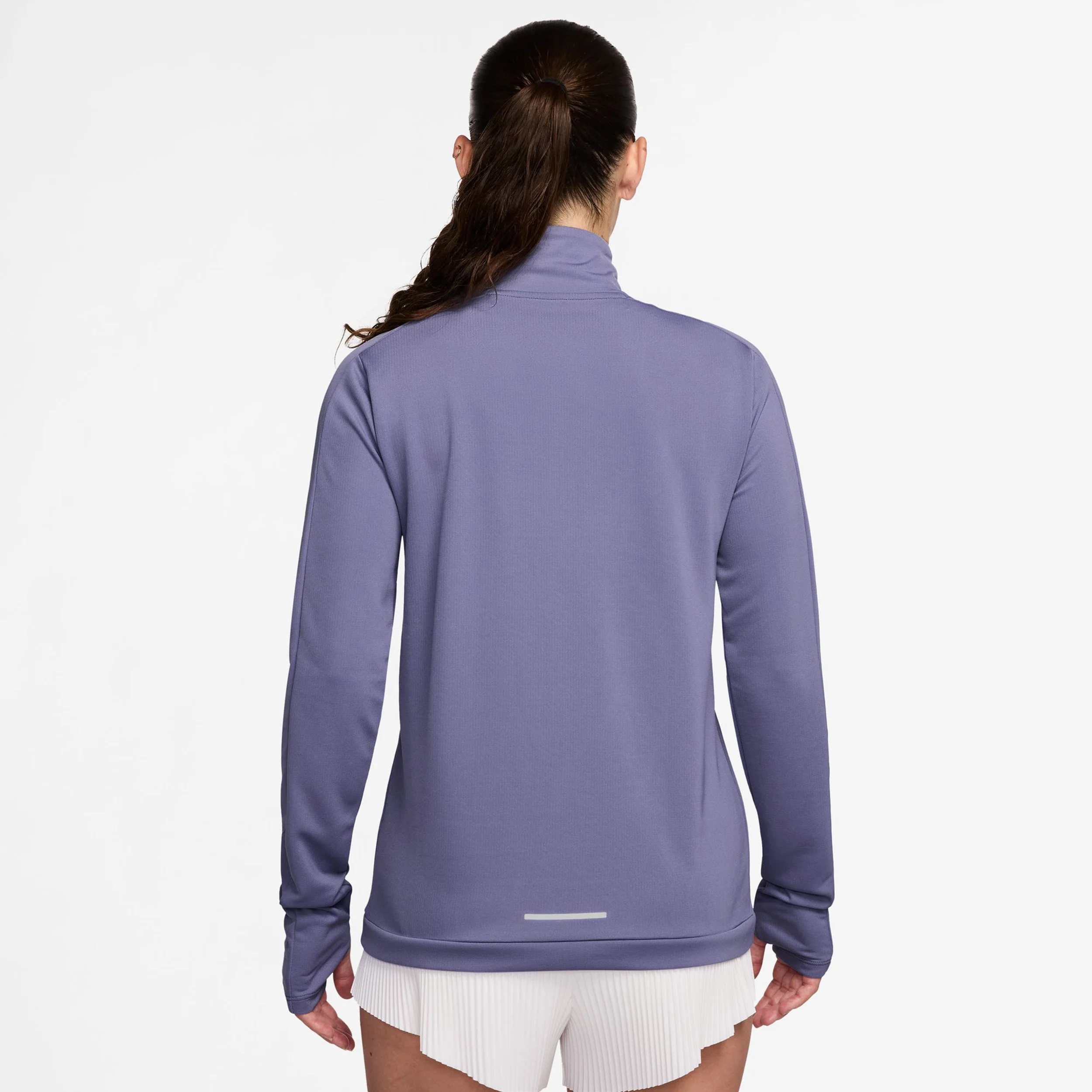 Dri-Fit Pacer 1/4-Zip Długi Rękaw Kobiety - niebiesko-szary, - Image 2