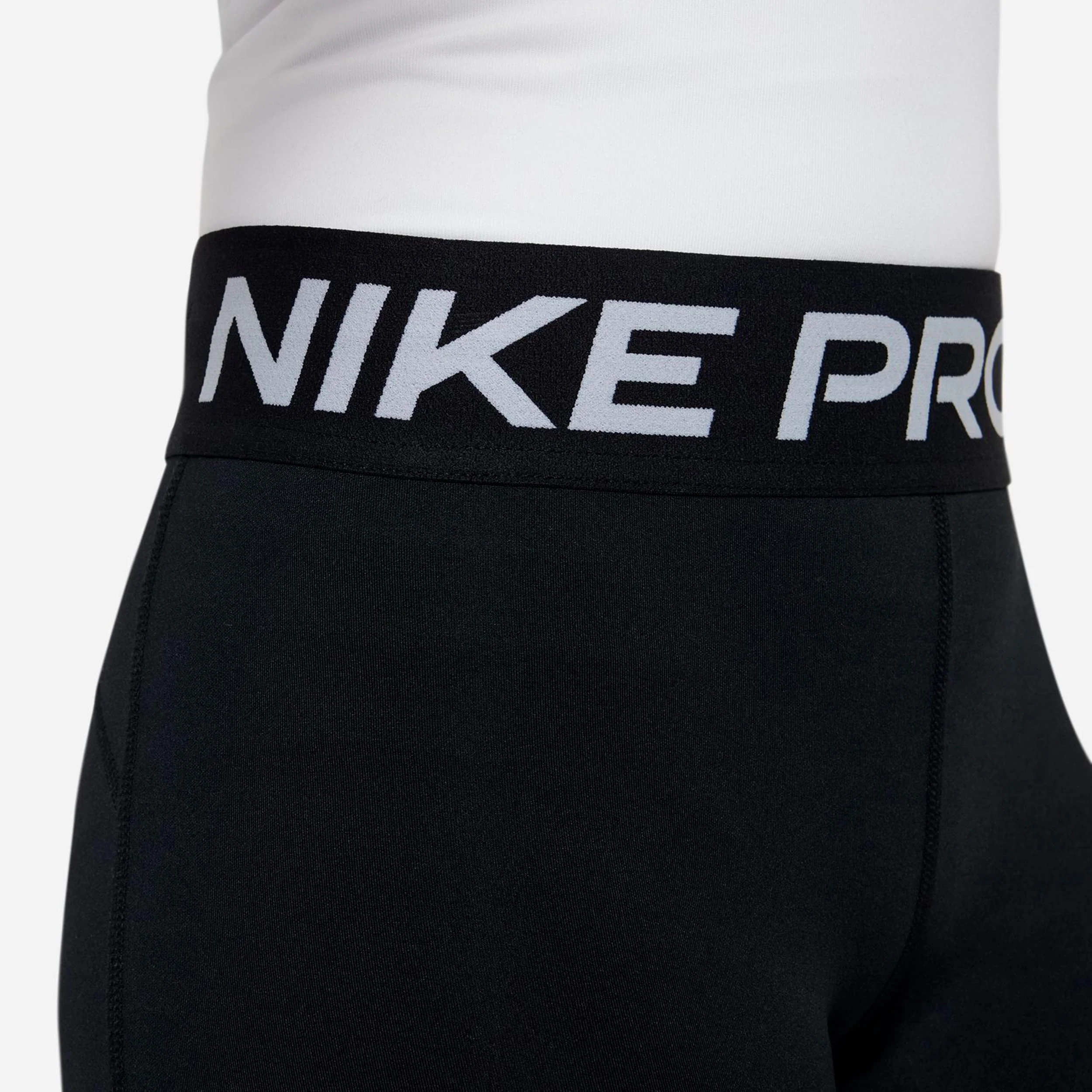 Dri-Fit Pro 5in Spodenki na piłki Dziewczynki - czarny, biały - Image 5