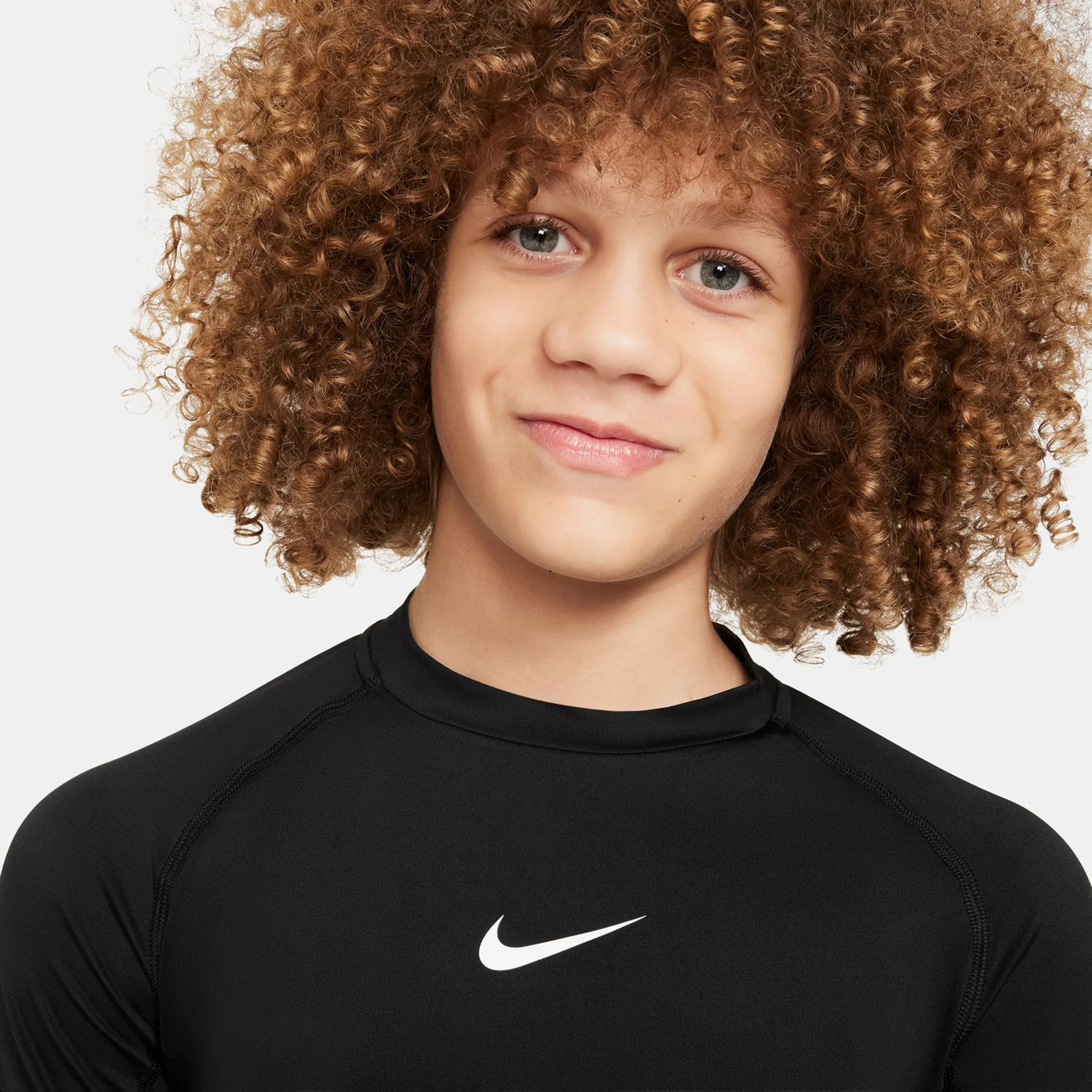 Dri-Fit Pro Długi Rękaw Chłopcy-Czarny - Image 3