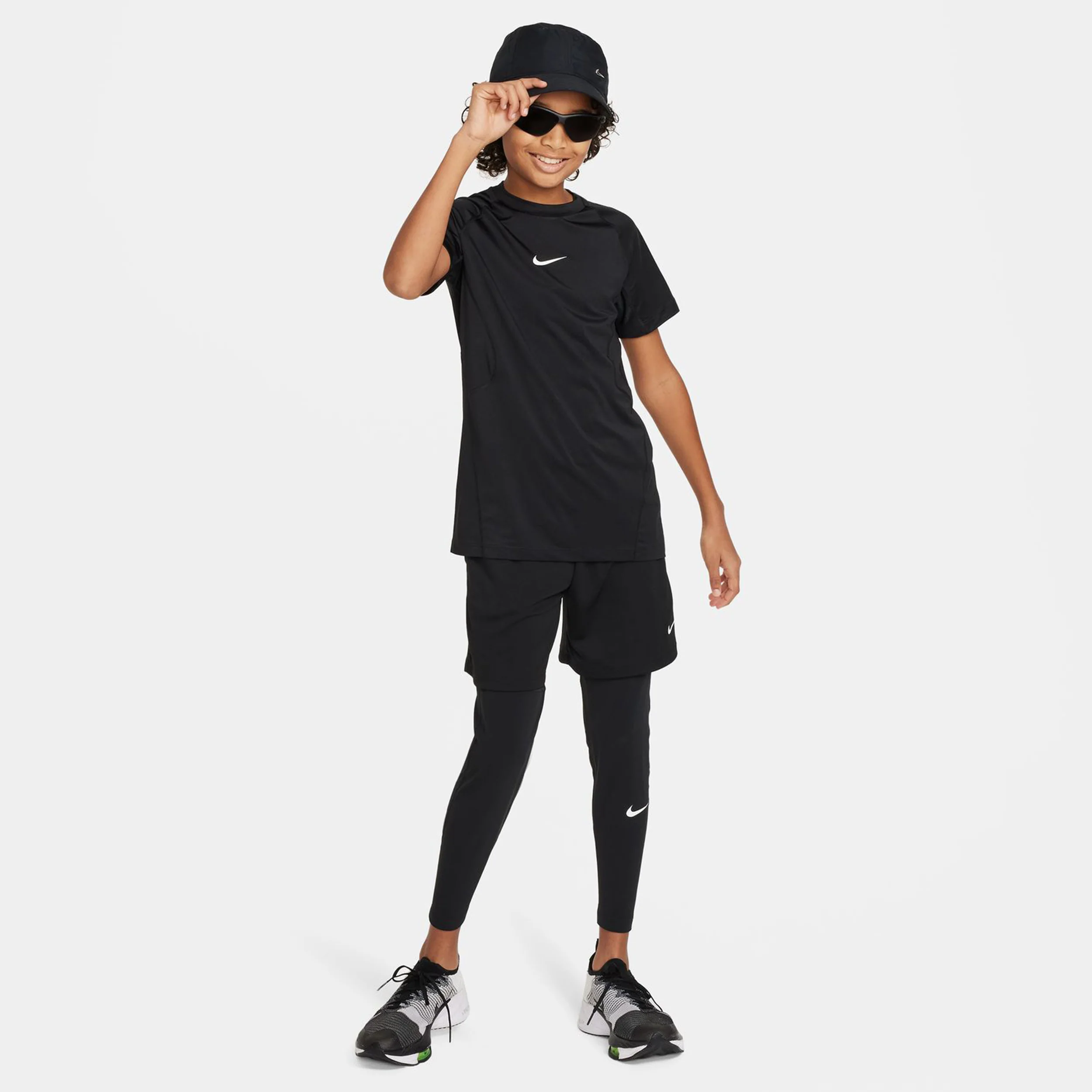 Dri-Fit Pro Koszulka Chłopcy-Czarny - Image 5