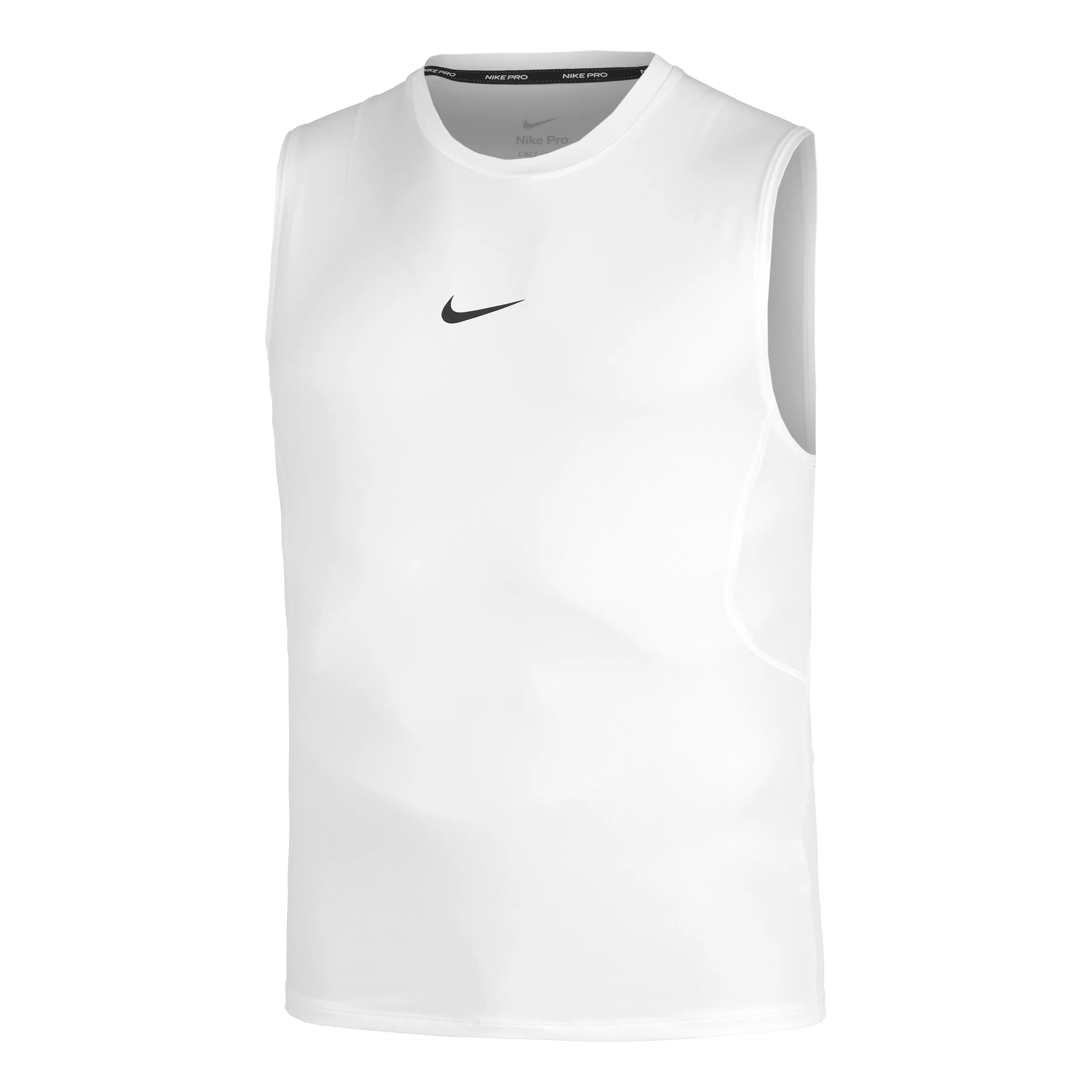 Dri-Fit Pro Tight Fitness Tank Top Mężczyźni-Biały