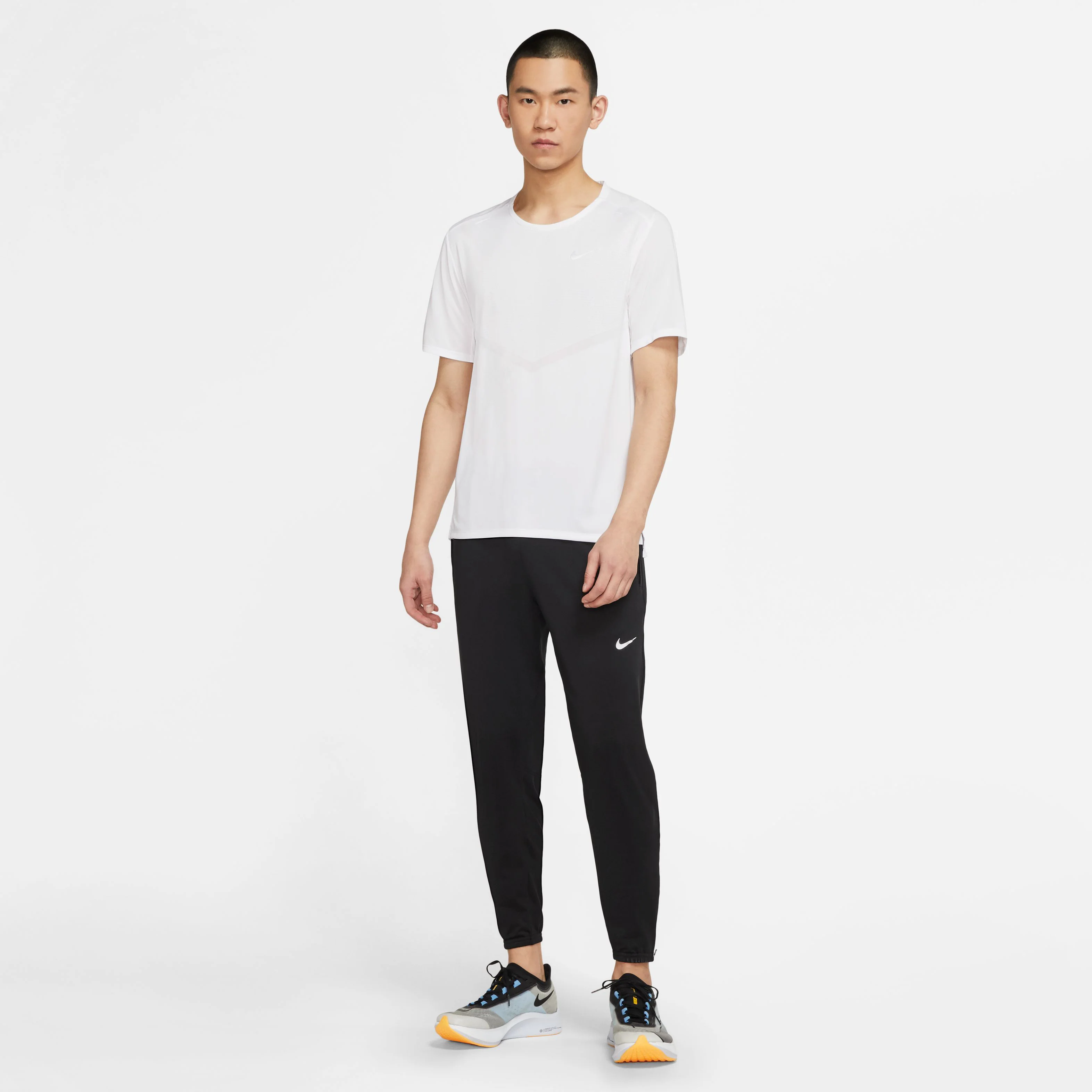 Dri-Fit Rise 365 Running Koszulka do biegania Mężczyźni - biały, srebrny - Image 7