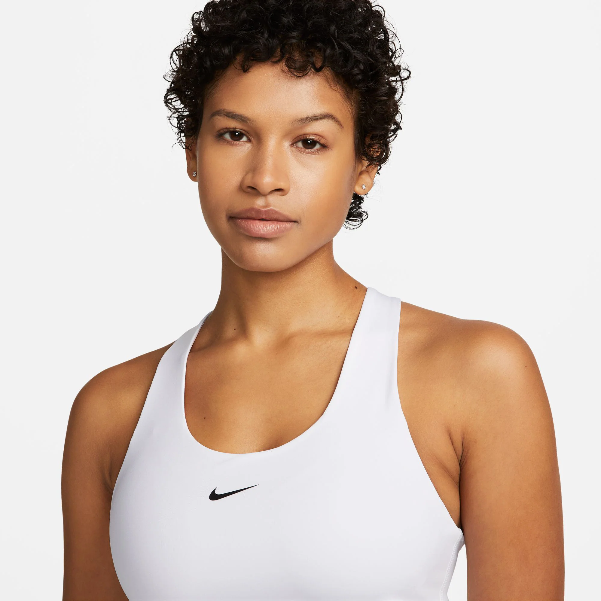 Dri-Fit Swoosh Bra Tank Top Kobiety-Biały - Image 7