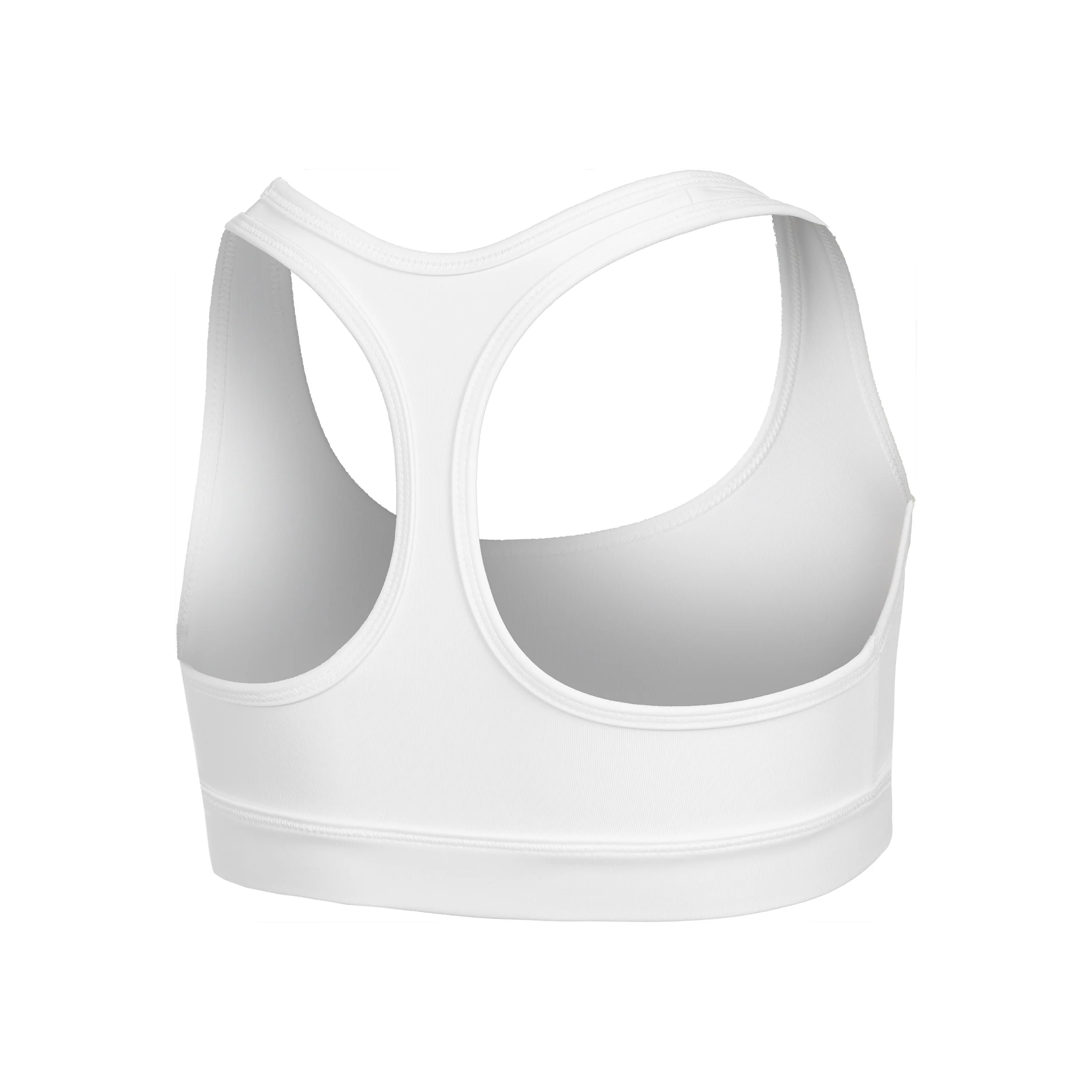 Dri-Fit Swoosh Stanik Sportowy Dziewczynki-Biały - Image 2
