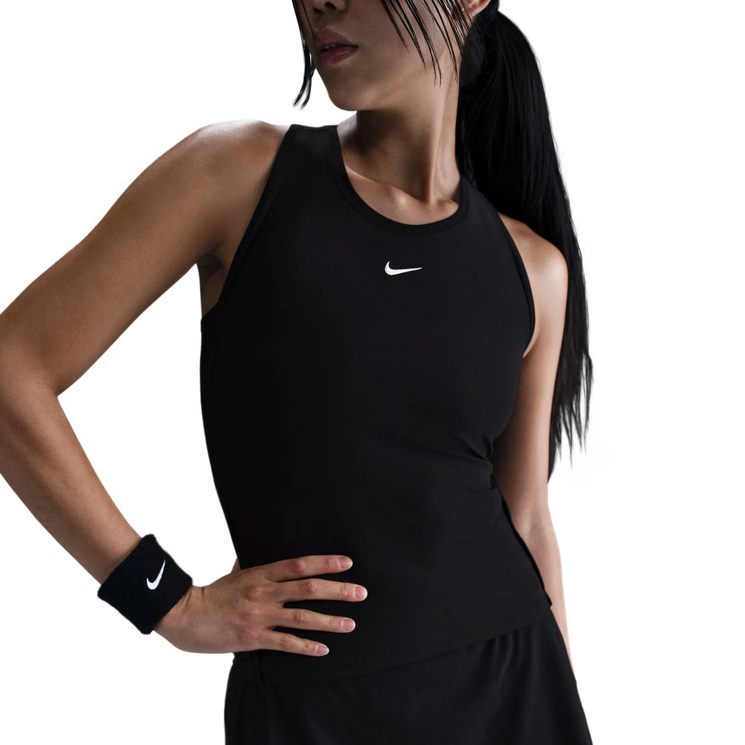 Dri-Fit Victory Tank Top Kobiety-Czarny,Biały - Image 7