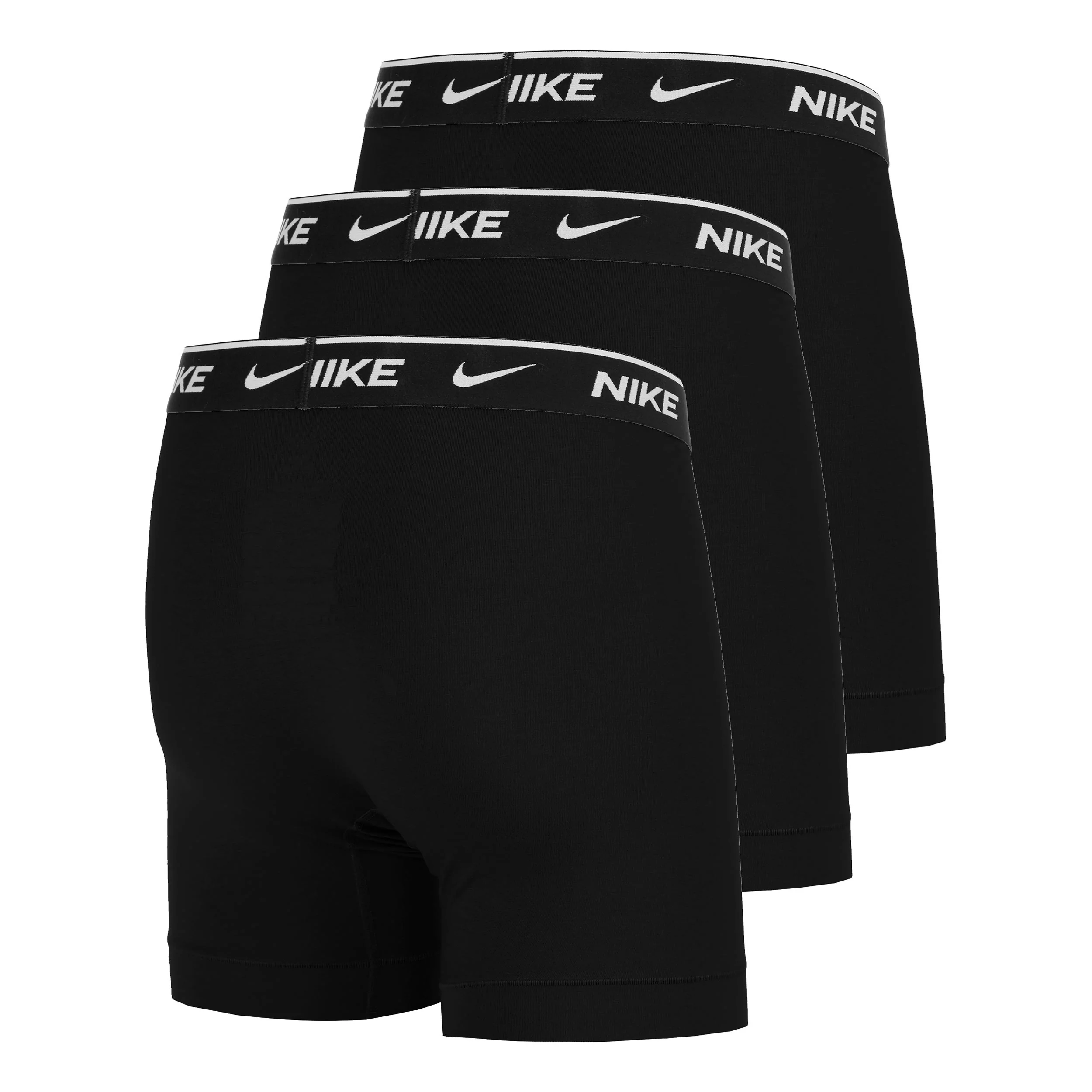 Essential Cotton Stretch Boxer Brief Bokserki sportowe - Opakowanie 3 szt. Mężczyźni-czarny, czarny - Image 2