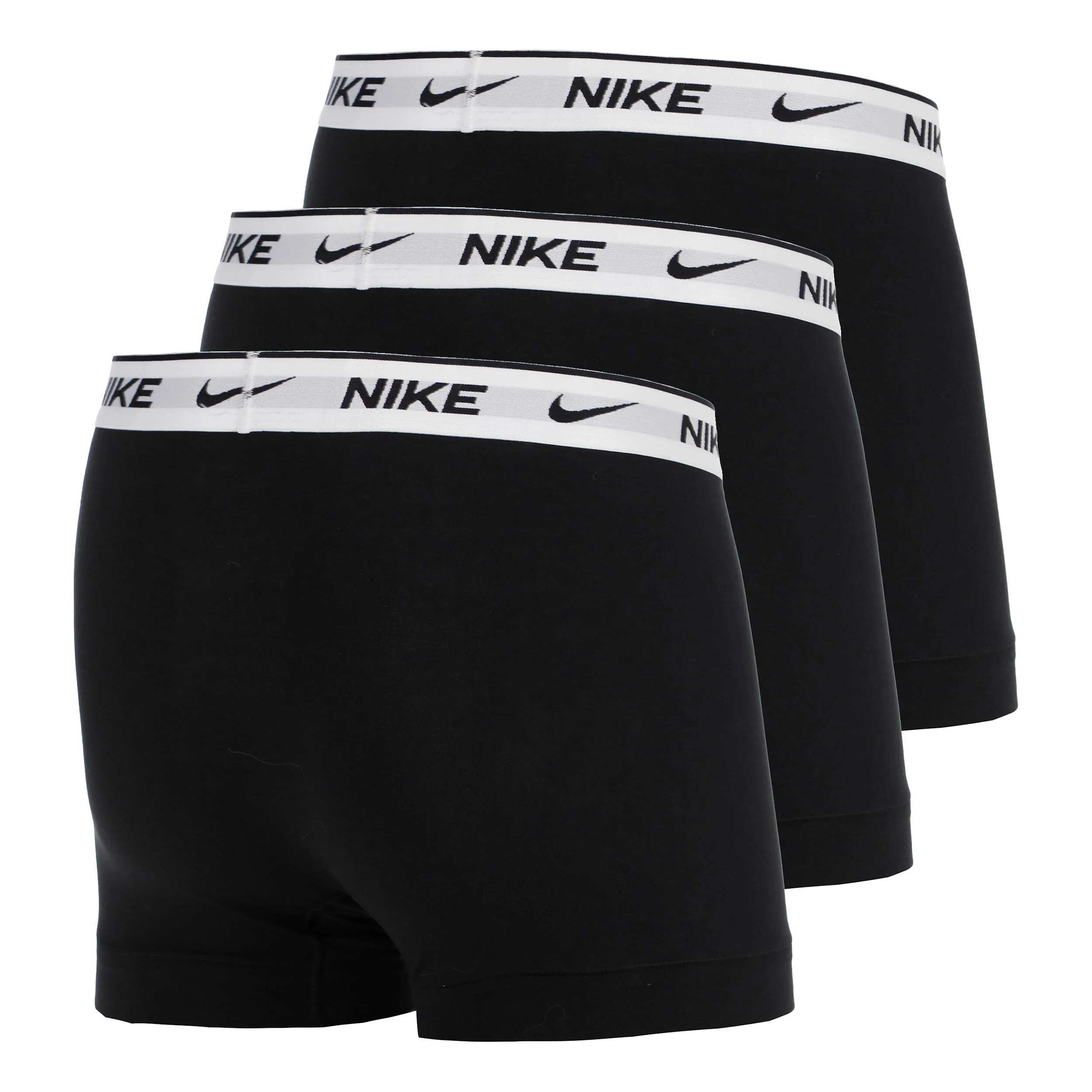 Essential Cotton Stretch Trunk Bokserki sportowe Opakowanie 3 szt. Mężczyźni - czarny, biały - Image 2