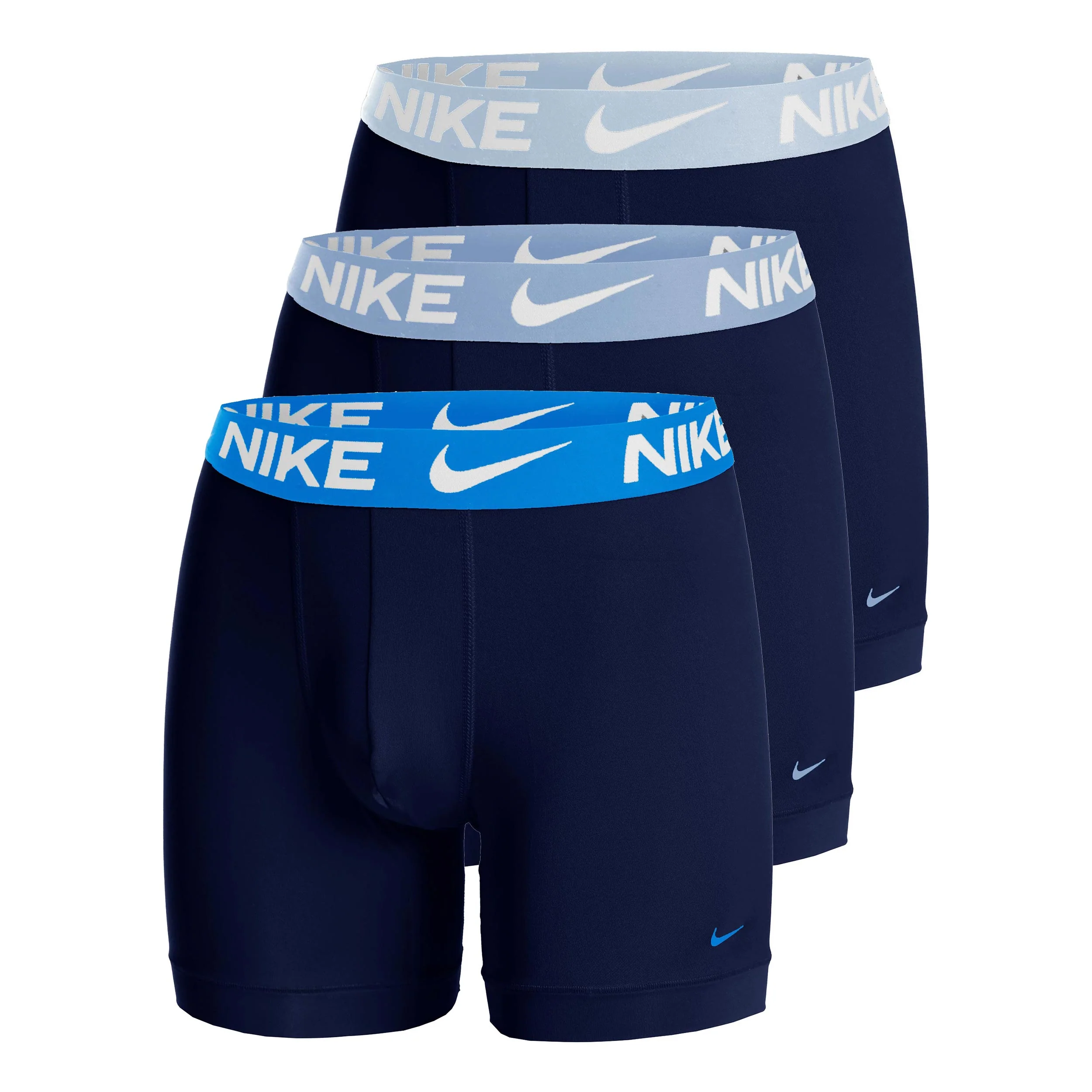 Essential Micro Bokserki sportowe - Opakowanie 3 szt. Mężczyźni-niebieski, wielokolorowy