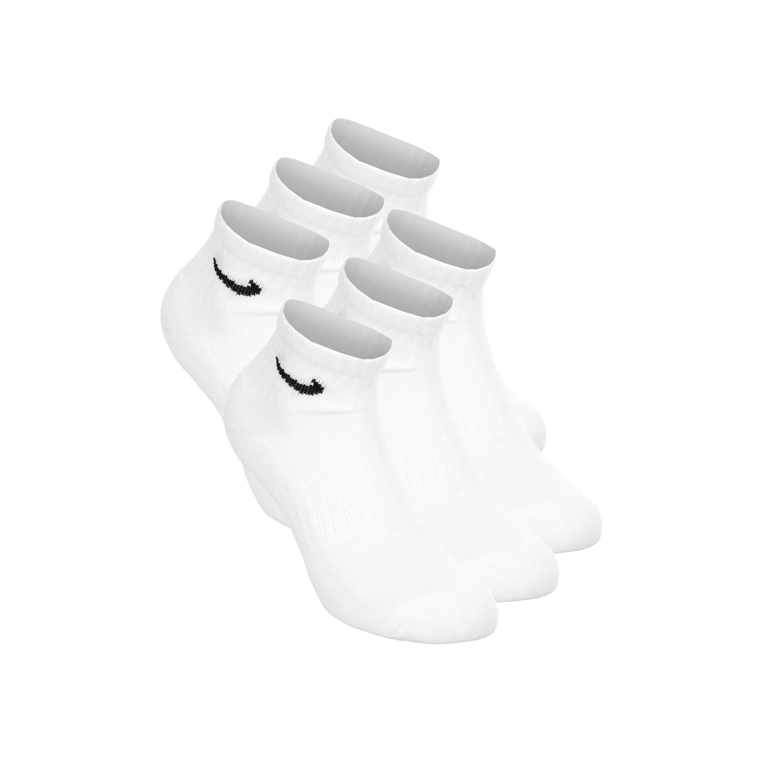 Everyday Ankle Skarpety tenisowe Opakowanie 6 szt. Dzieci - biały, czarny