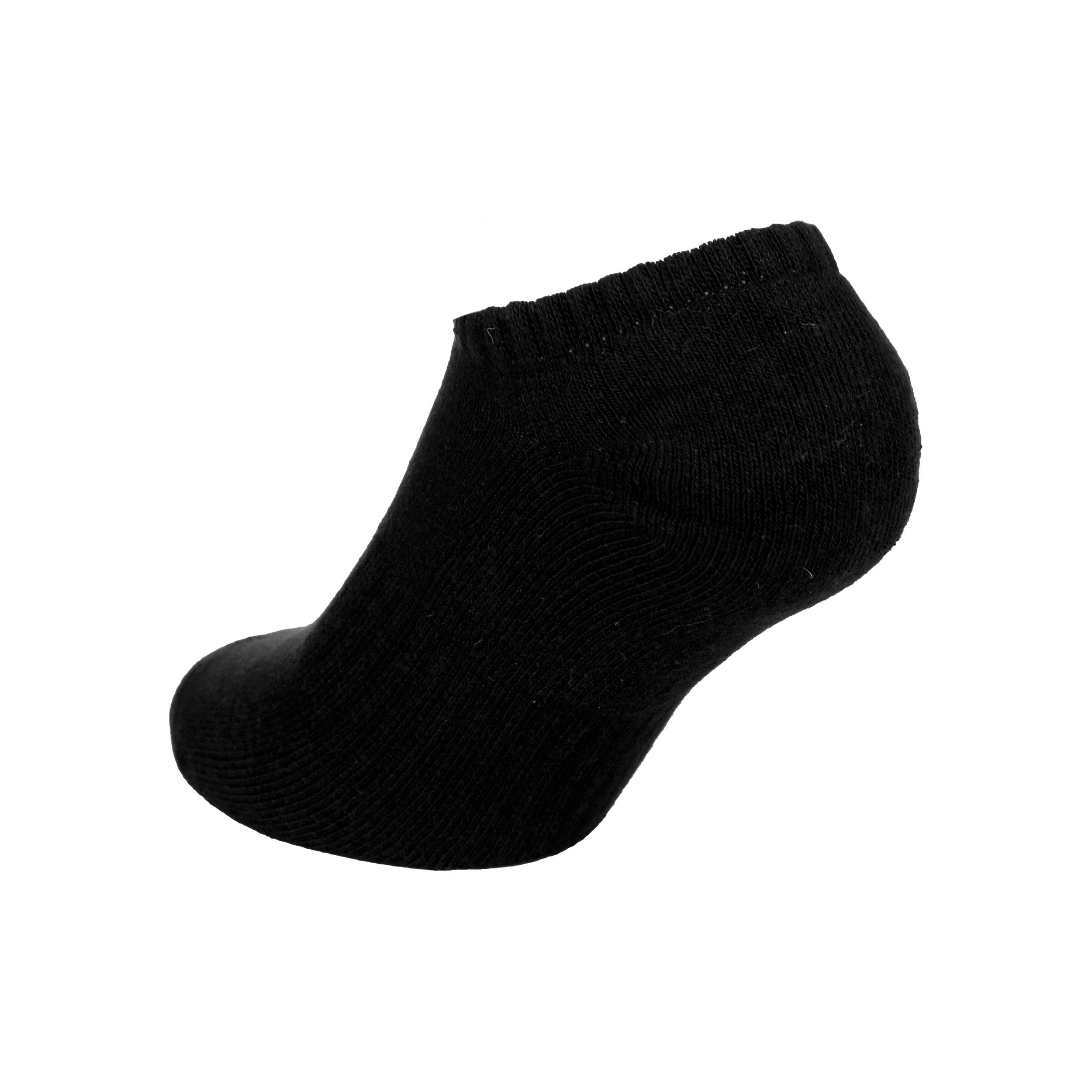 Everyday Lightweight No Show Skarpety tenisowe Opakowanie 3 szt. Unisex - czarny, biały - Image 4