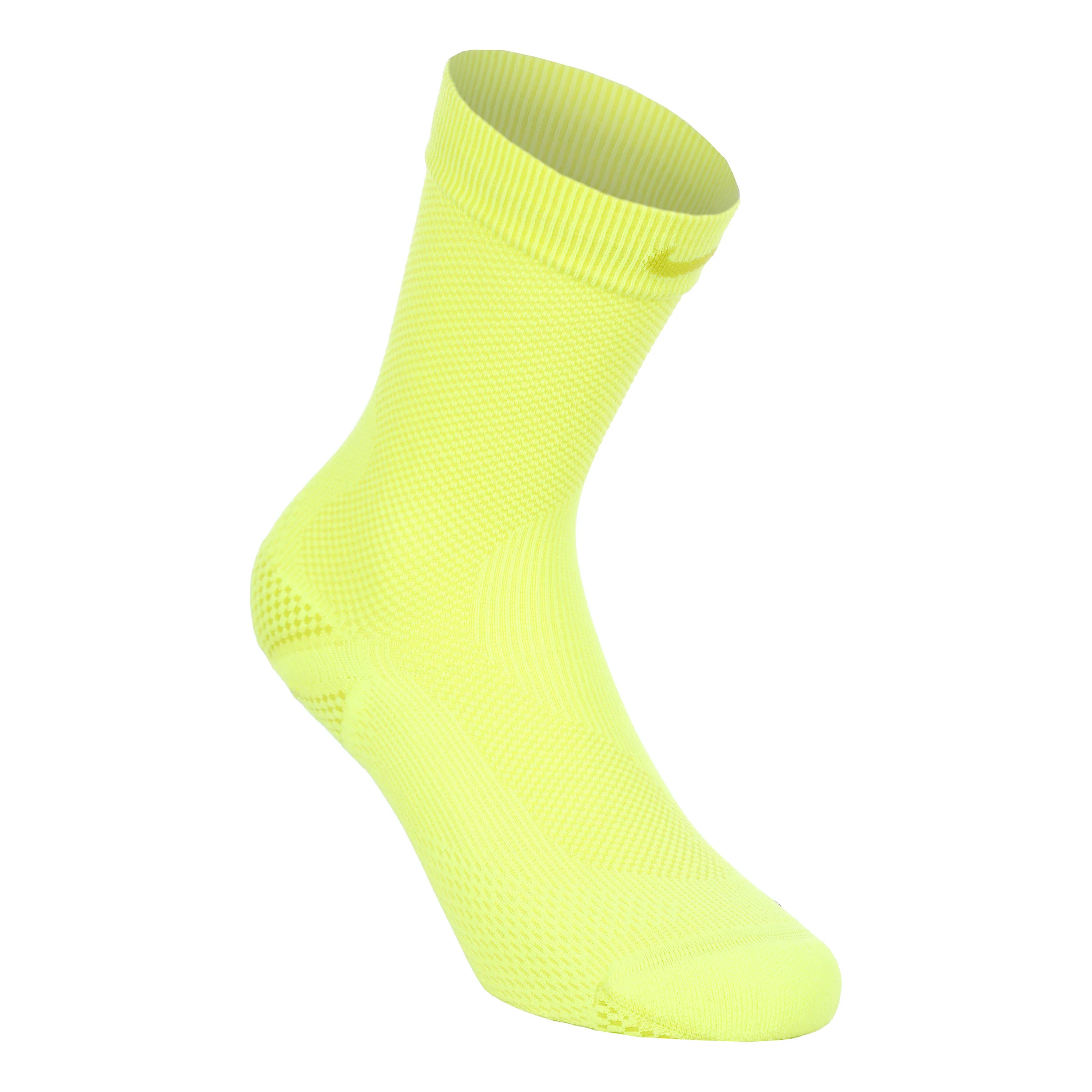 Fast Lightweight Crew Skarpety do biegania Unisex - neonowy zielony, zieleń