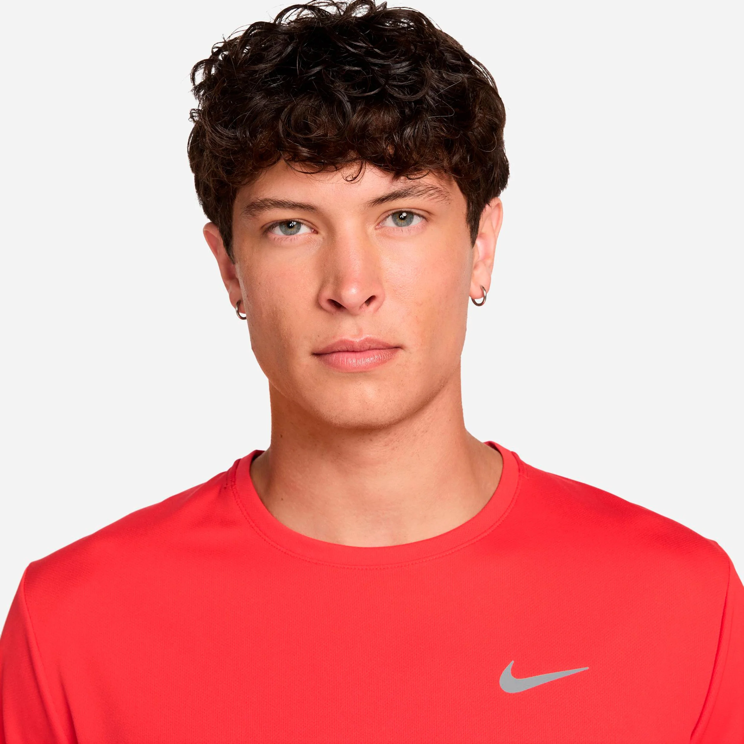 Miler Koszulka do biegania Mężczyźni - jasnoczerwony, srebrny - Image 3