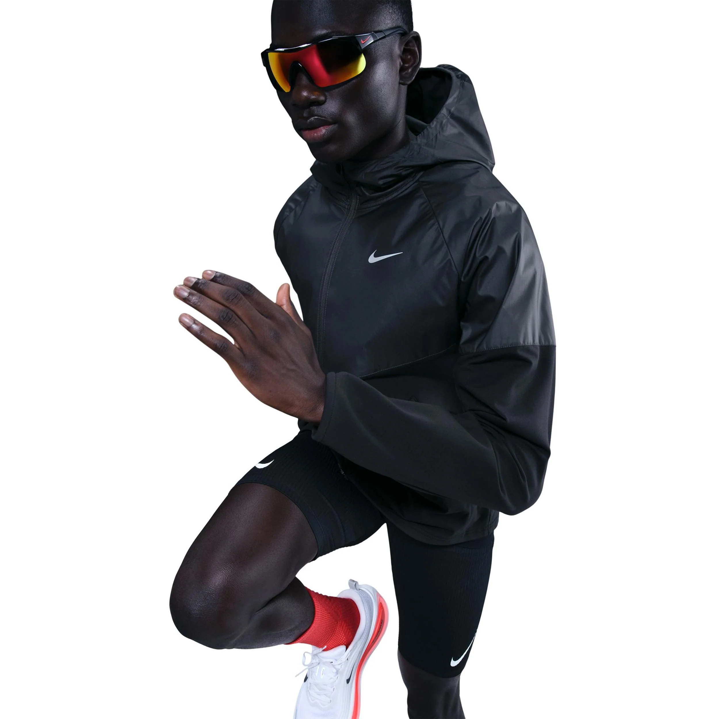 Miler Kurtka do biegania Mężczyźni - czarny, antracyt - Image 4