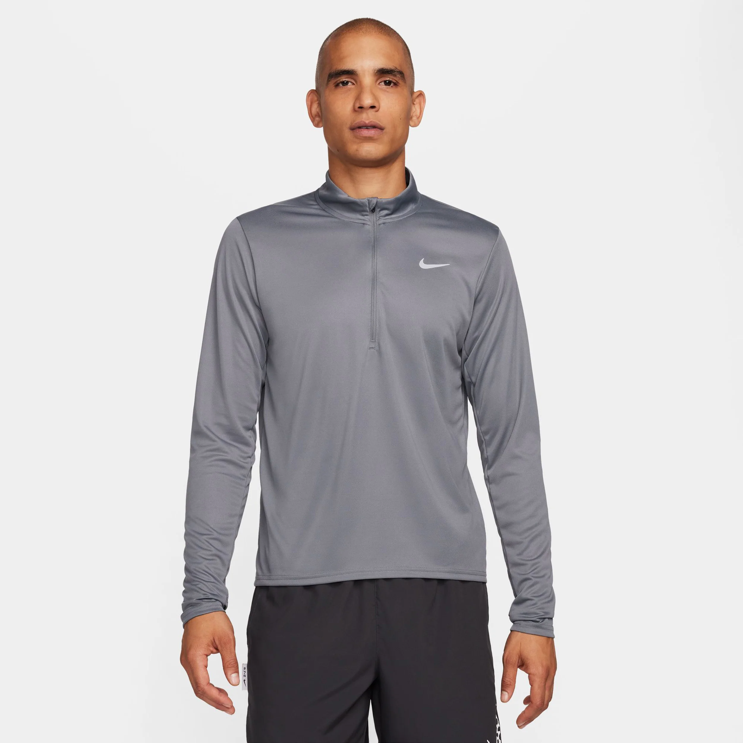 Pacer Half-Zip Koszulka do biegania Mężczyźni - szary - Image 4