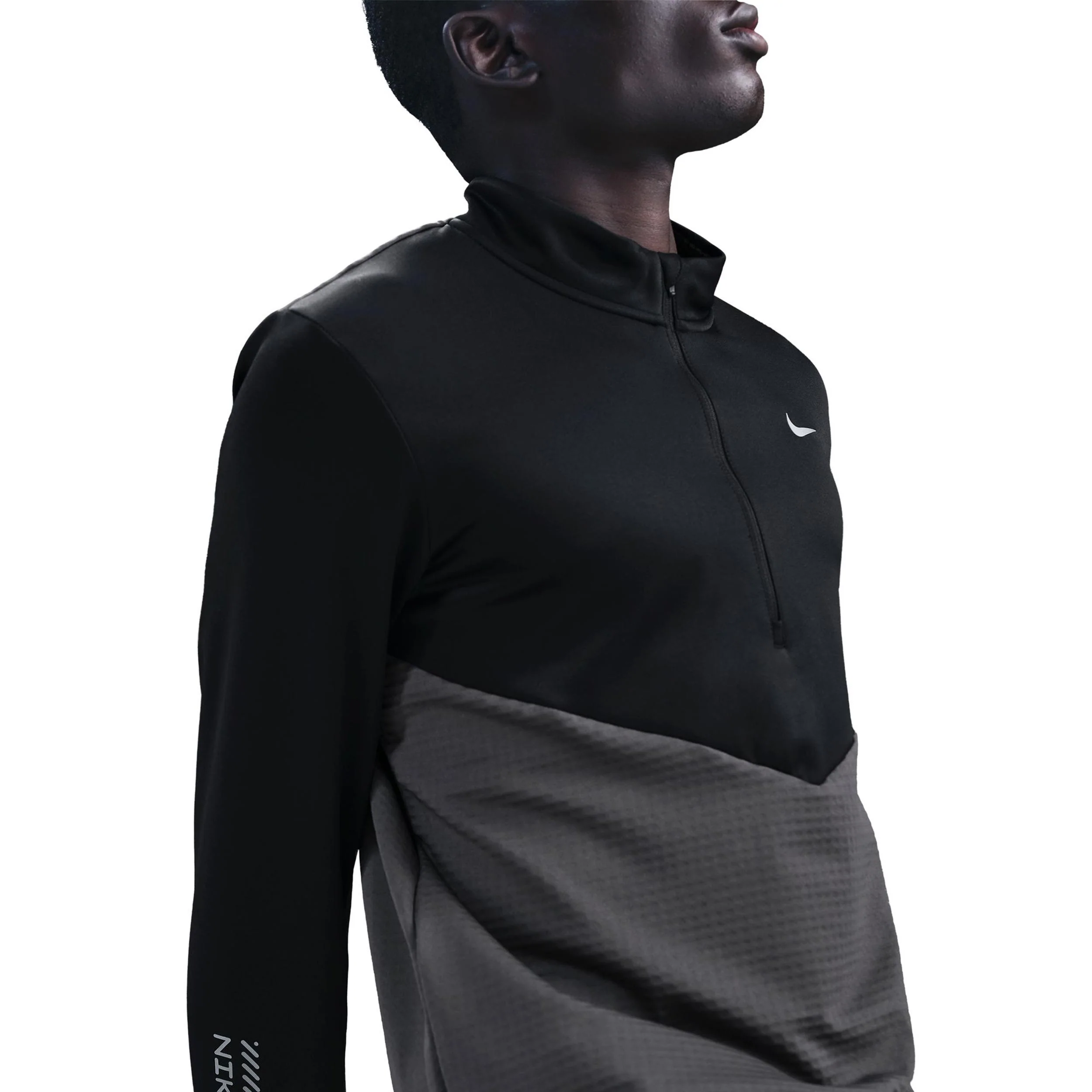 Pacer Winterized Half-Zip Koszulka do biegania Mężczyźni - antracyt, czarny - Image 6